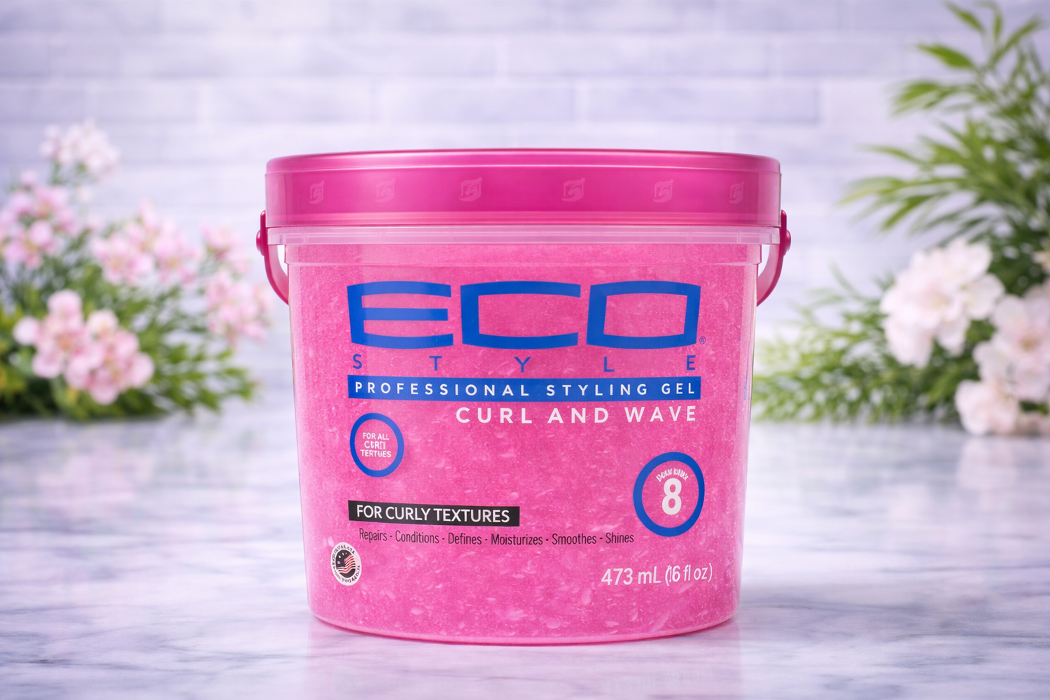 Eco Style Gel Curl & Wave (Pink) 473 ml