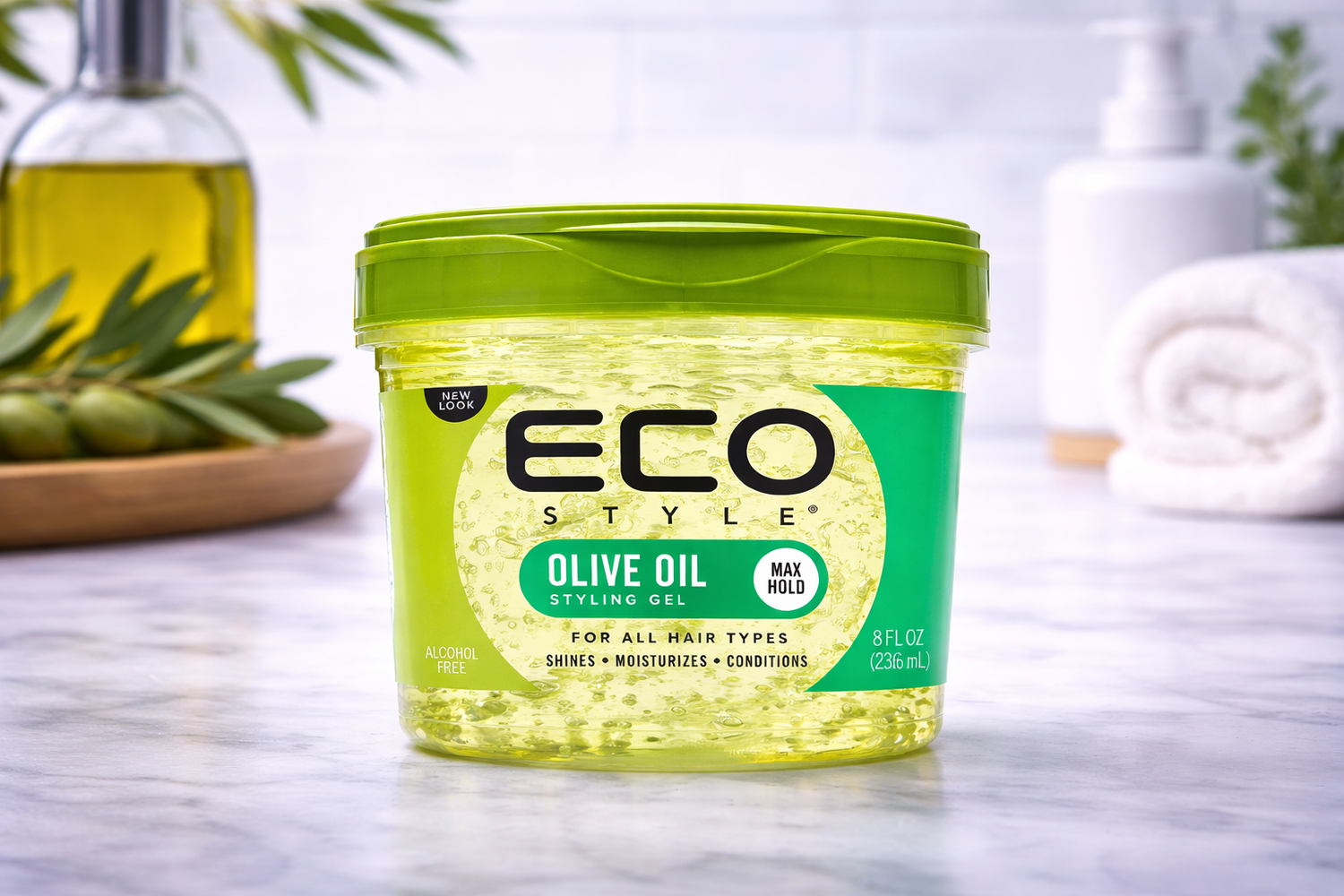 Eco Style Gel à l’Huile d’Olive 236 ml