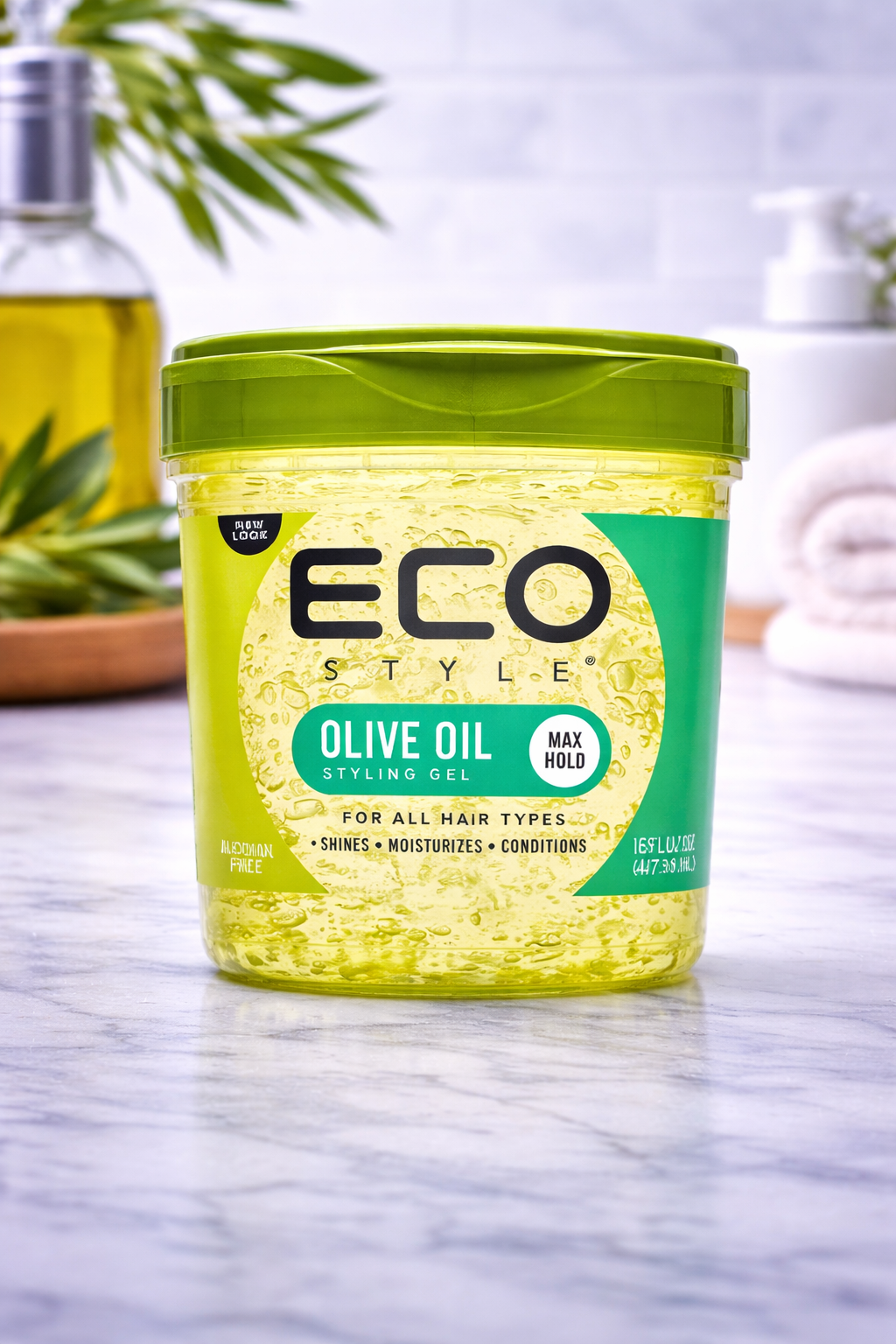 Eco Style Gel à l’Huile d’Olive 473 ml (16 oz)