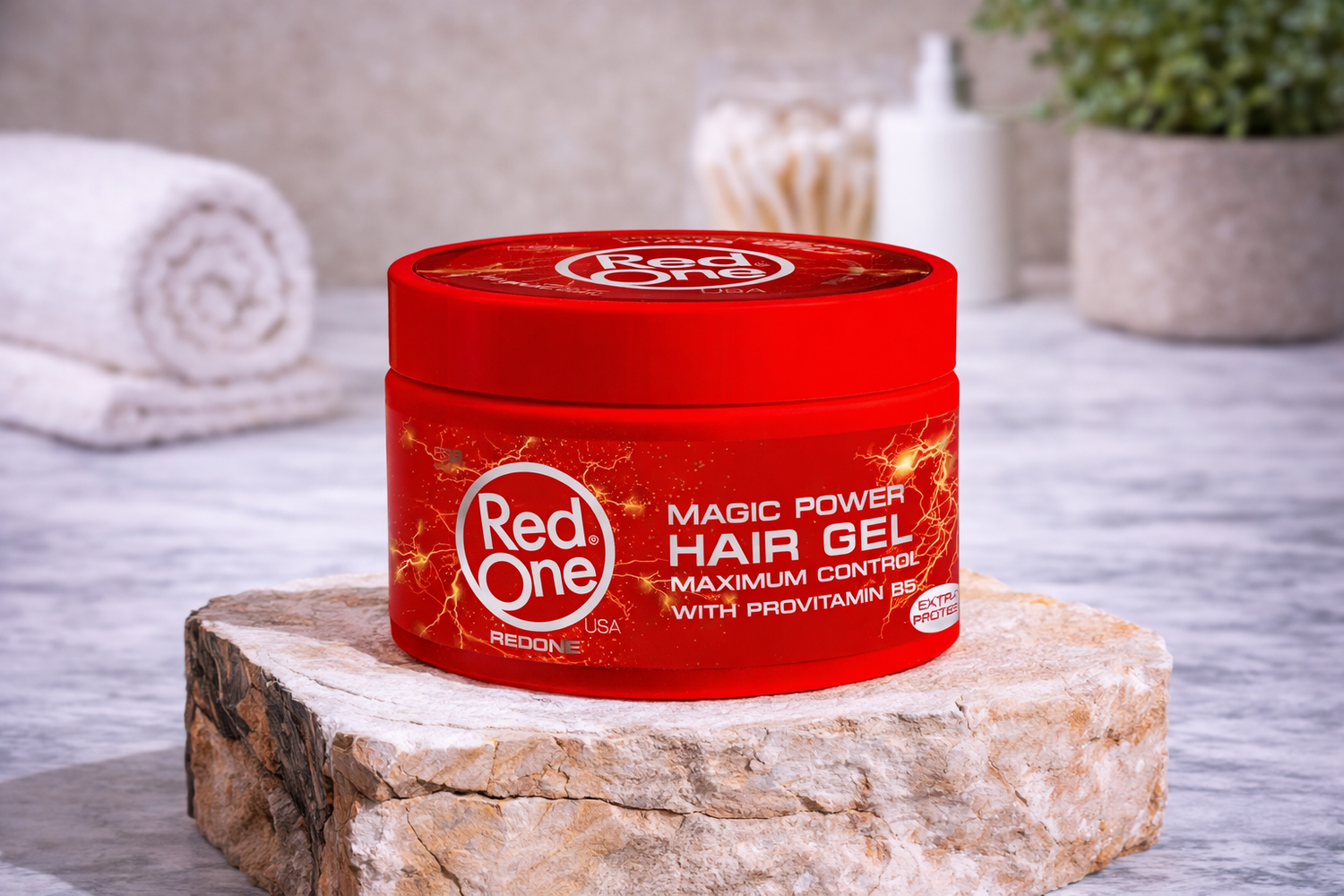 Red One Magic Power Hair Gel Maximum Control Provitamine B5 450 ml