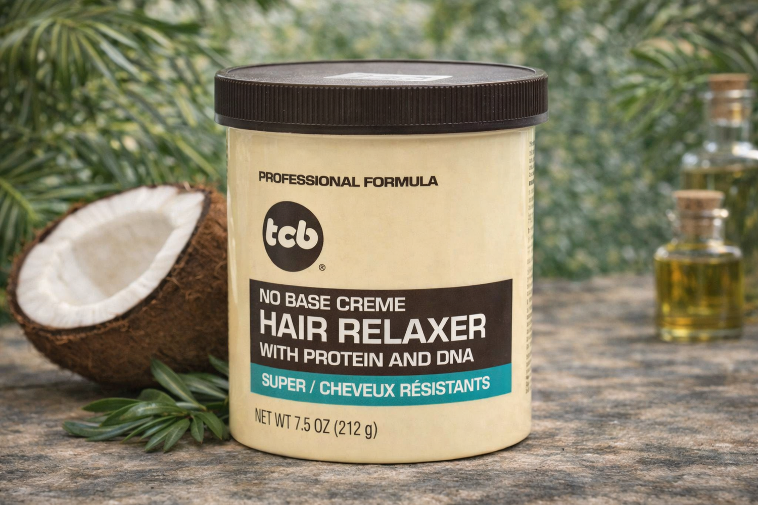 TCB No Base Crème Défrisante – Super 212 g