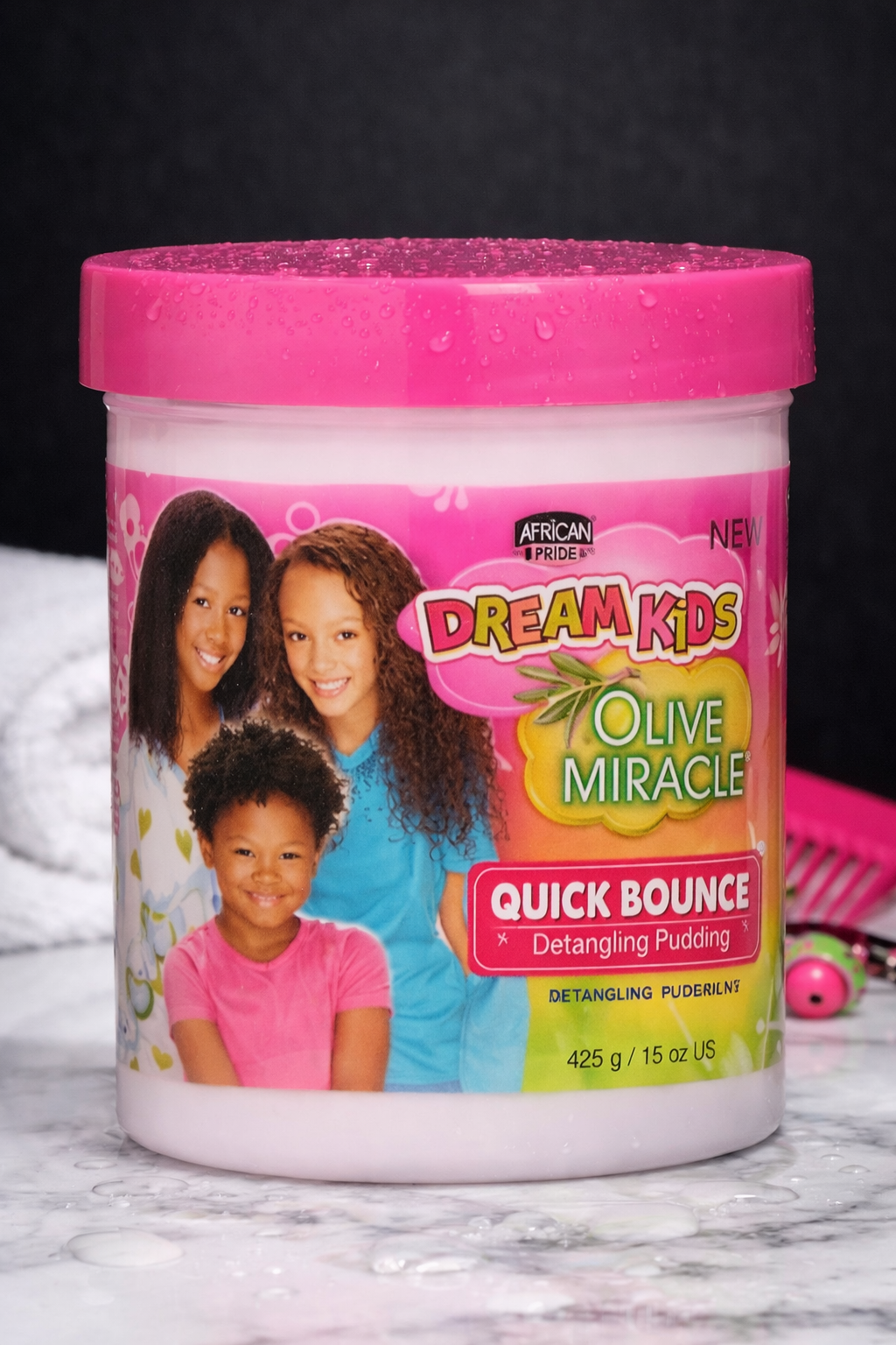 Dream Kids Quick Bounce Detangling Pudding 425 g