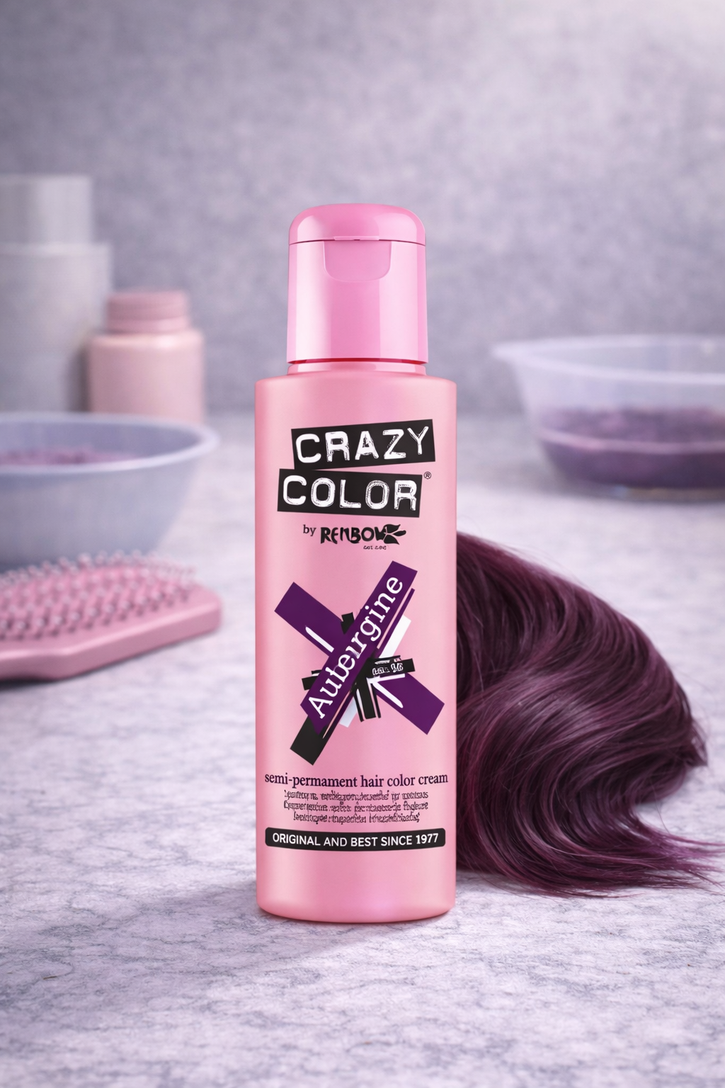 Crazy Color Aubergine 100 ml