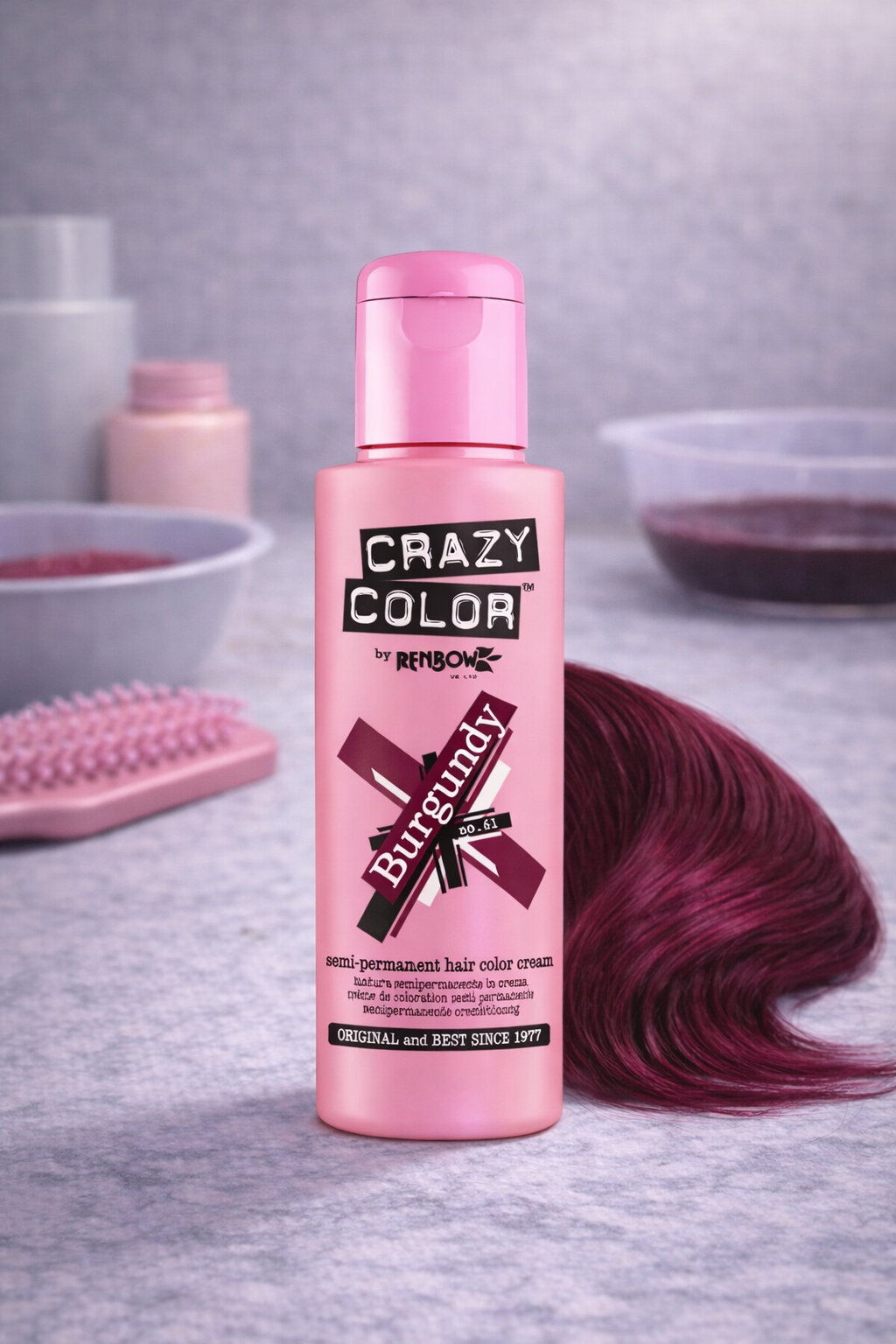 Crazy Color Burgundy 100 ml