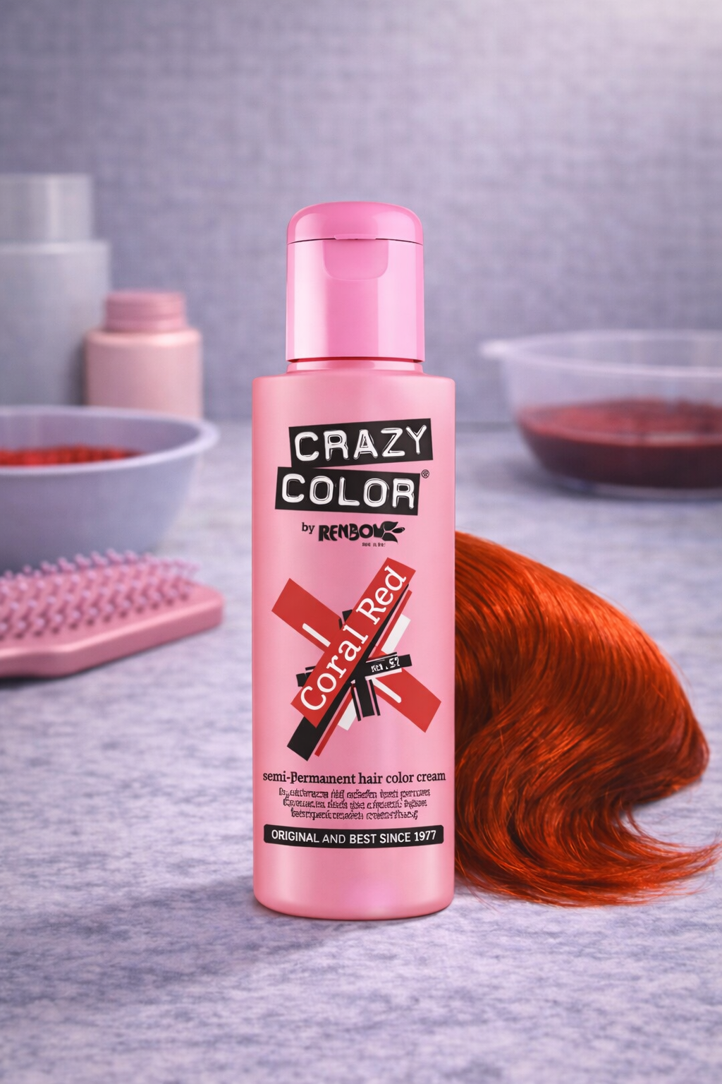 Crazy Color Coral Red 100 ml