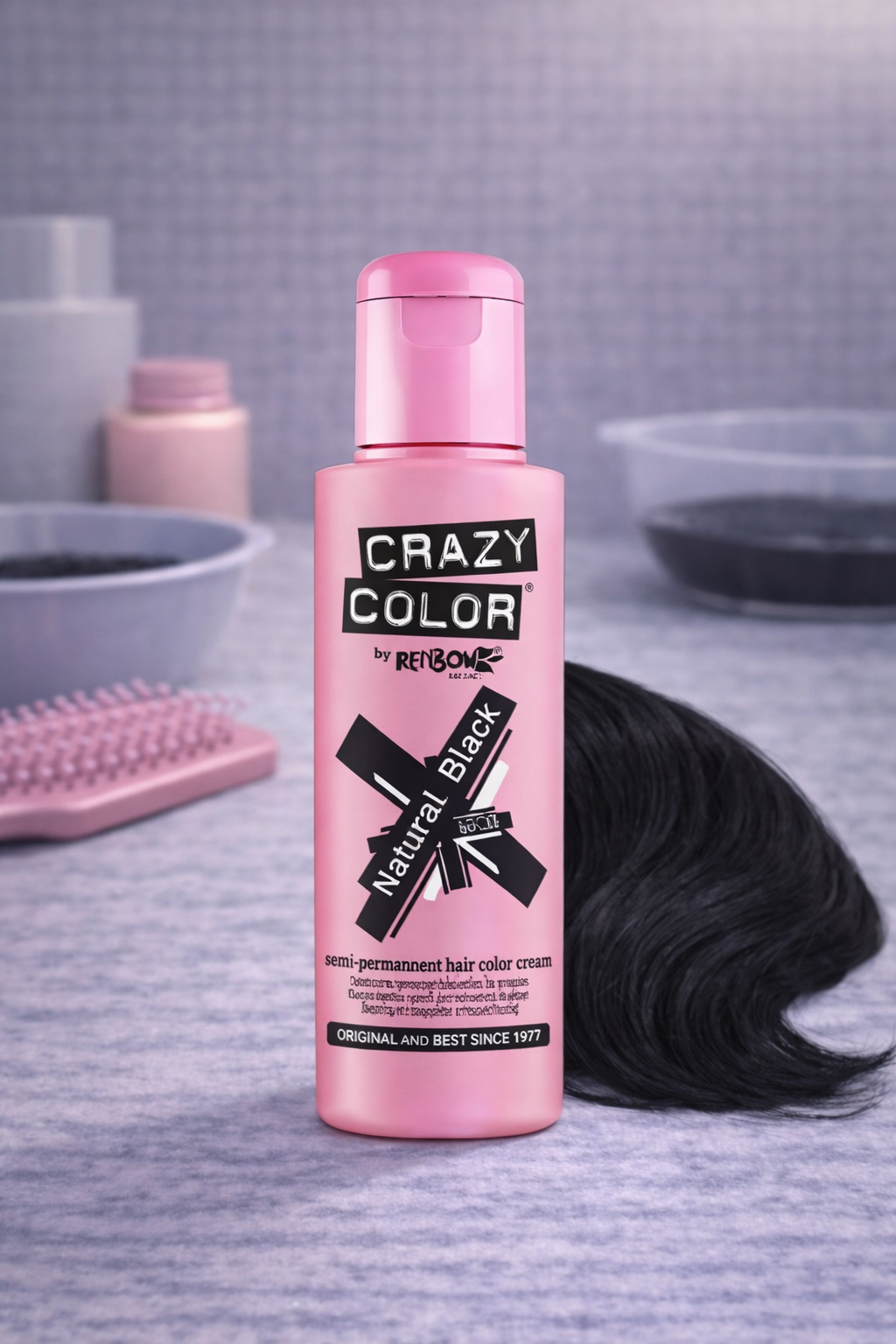 Crazy Color Natural Black 100 ml