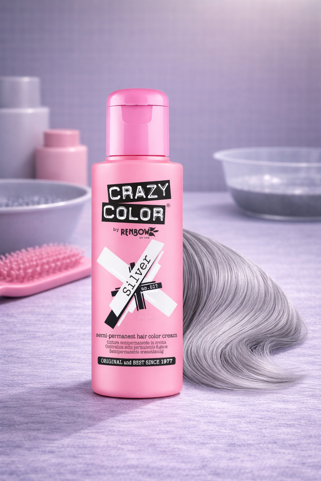 Crazy Color Silver 100 ml