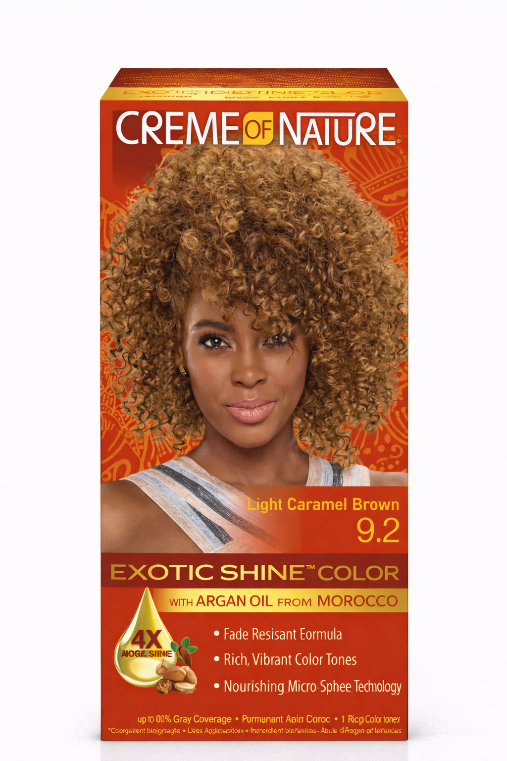 Creme of Nature Light Gel Hair Color Caramel Brown 9.2