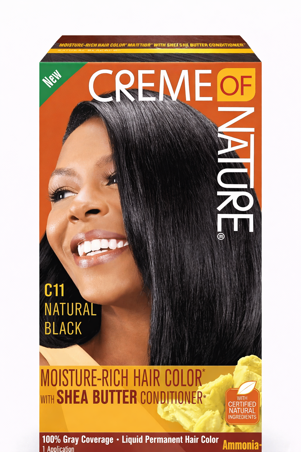 Creme of Nature Coloration Liquide Natural Black C11