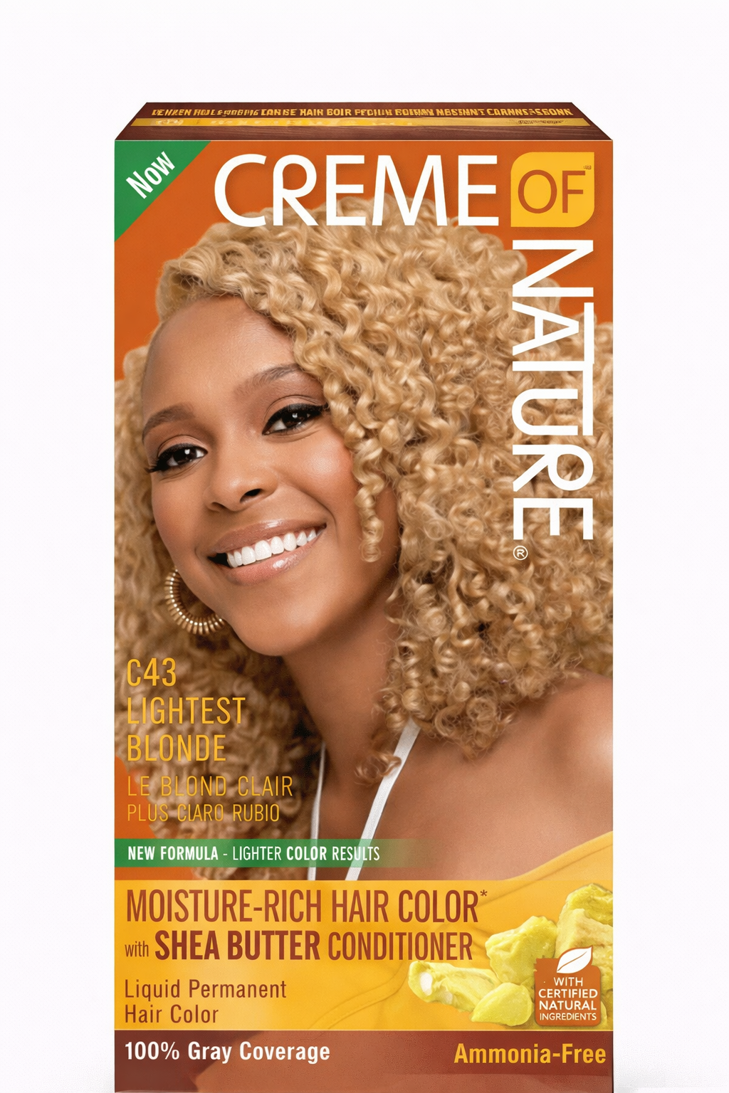 Creme of Nature Coloration Liquide Lightest Blonde C43