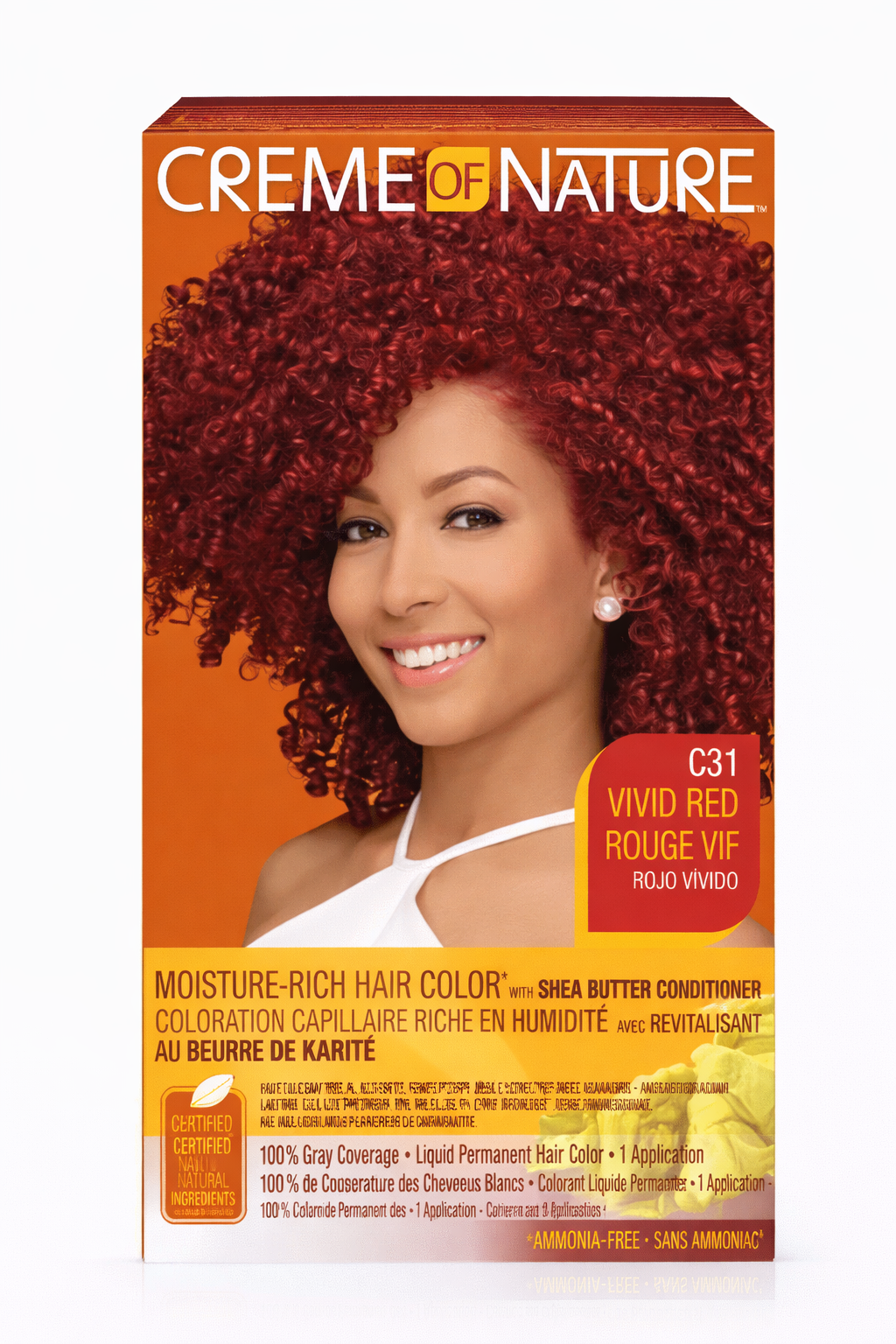 Creme of Nature Coloration Liquide Vivid Red C31