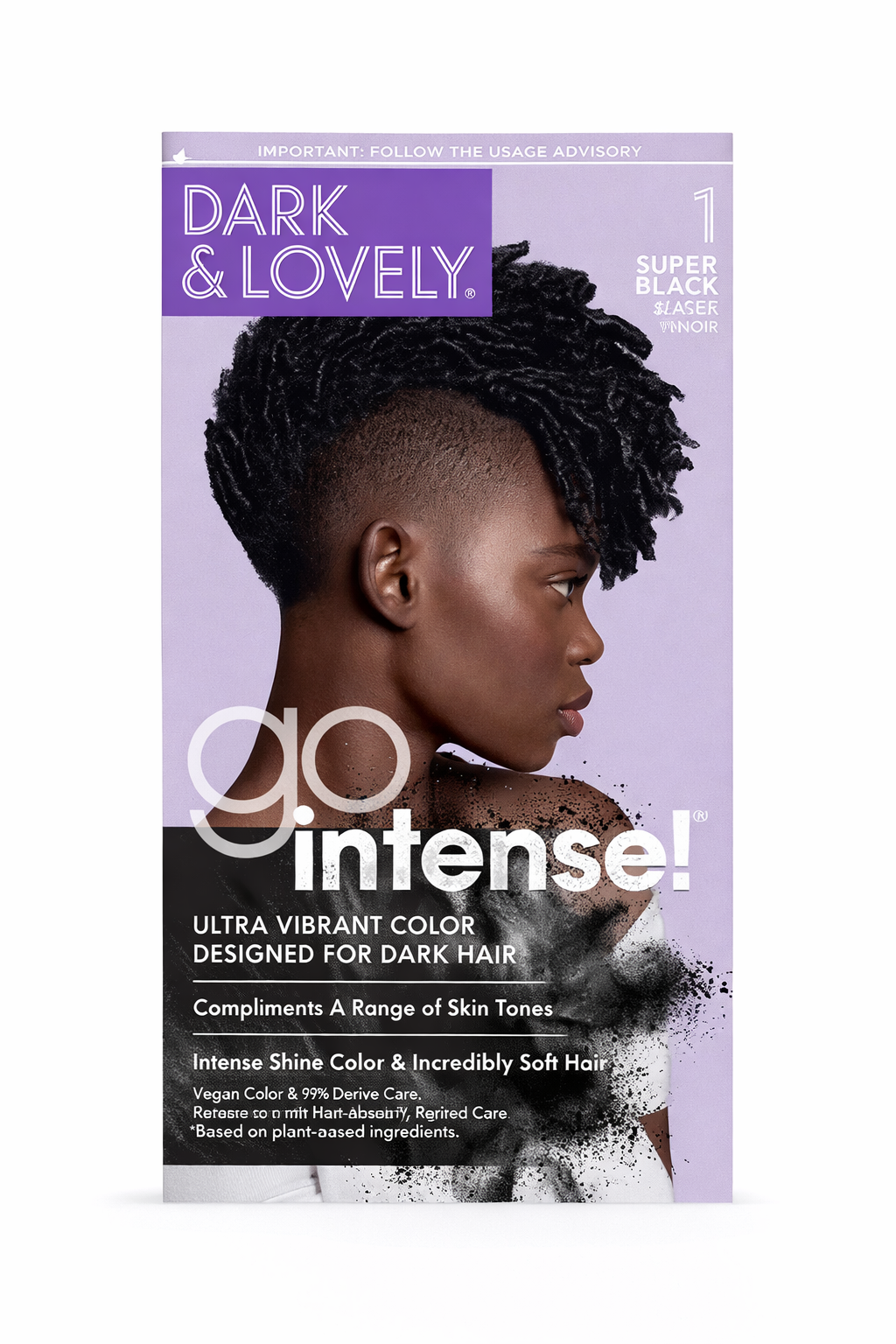 Dark & Lovely Go Intense Super Black 1