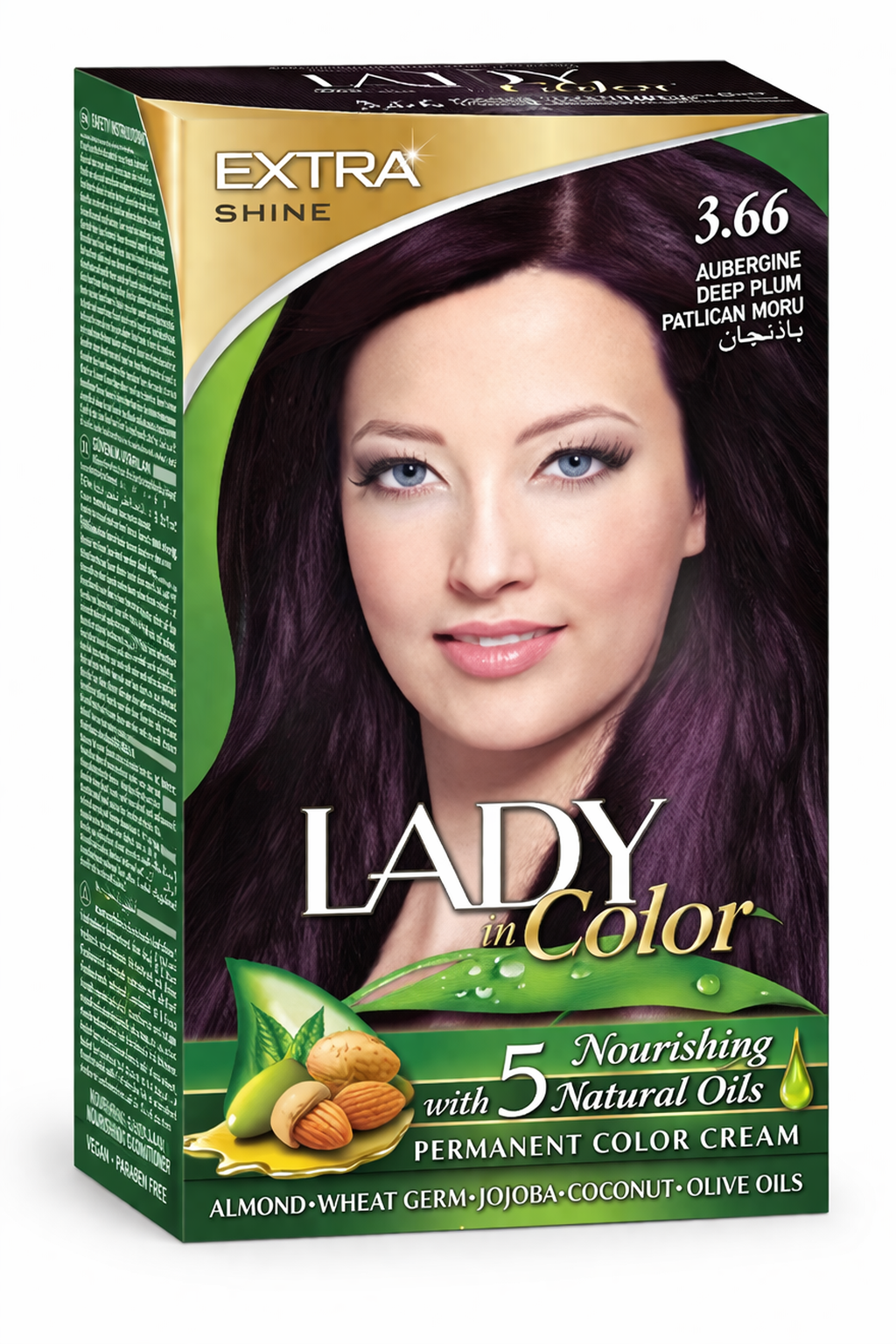 Lady in Color Aubergine 3.66