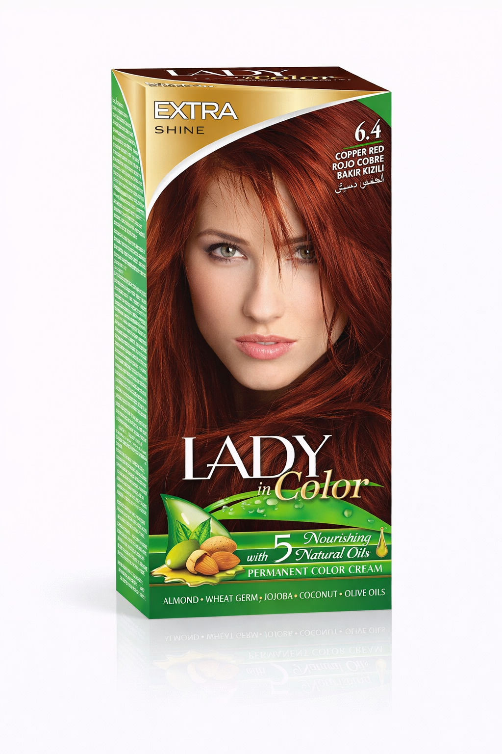 Lady in Color Copper Red 6.4