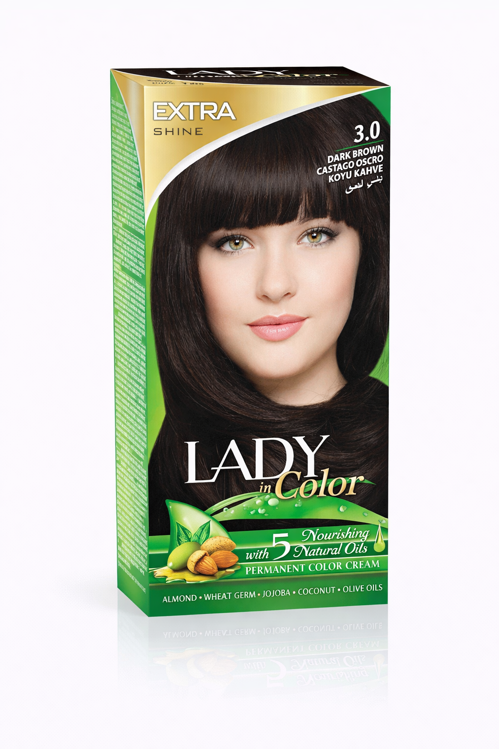 Lady in Color Dark Brown 3.0