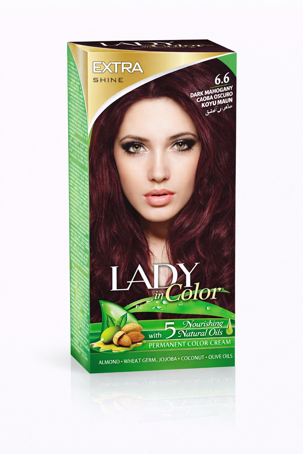 Lady in Color Dark Mahogany 6.6