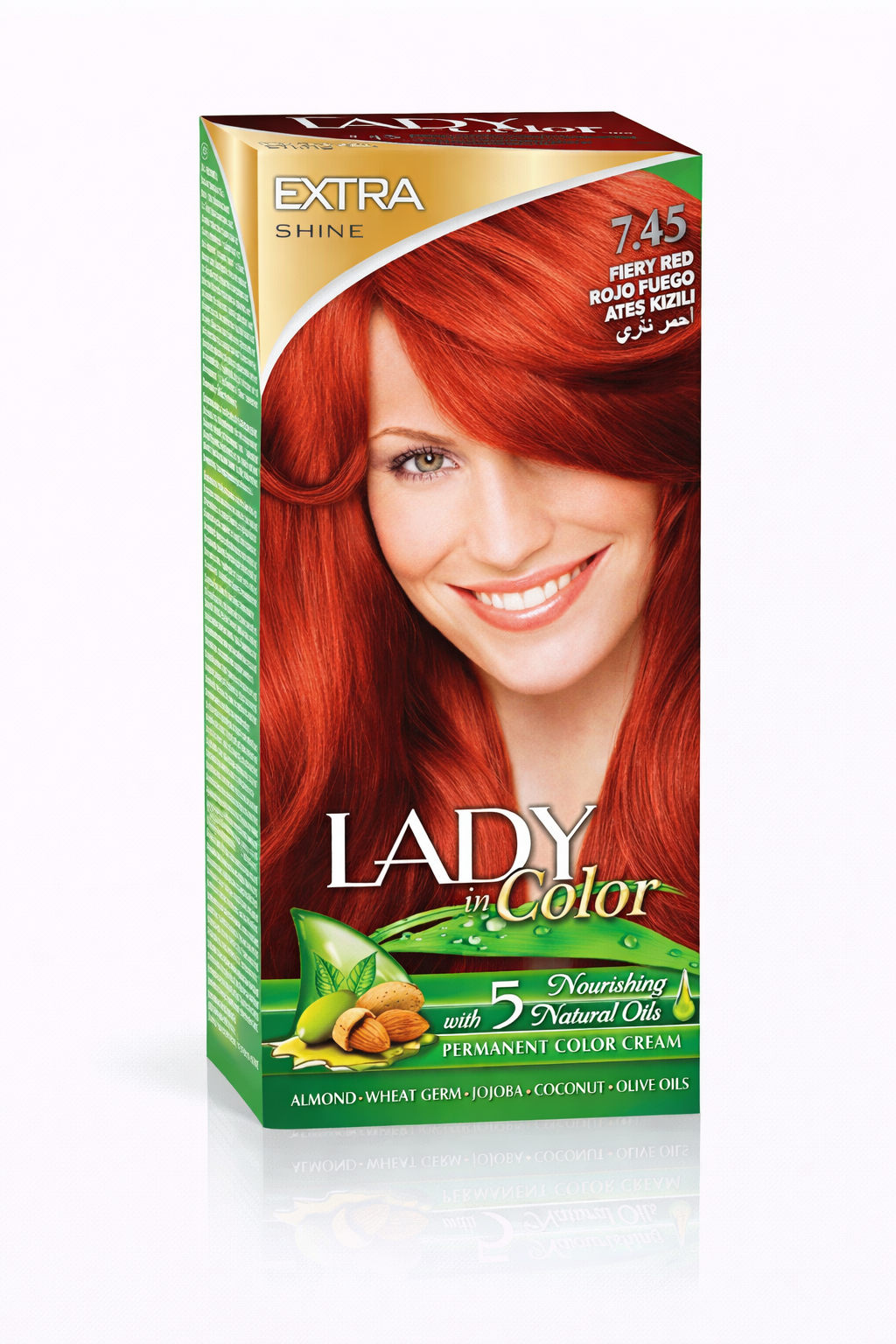 Lady in Color Fiery Red 7.45