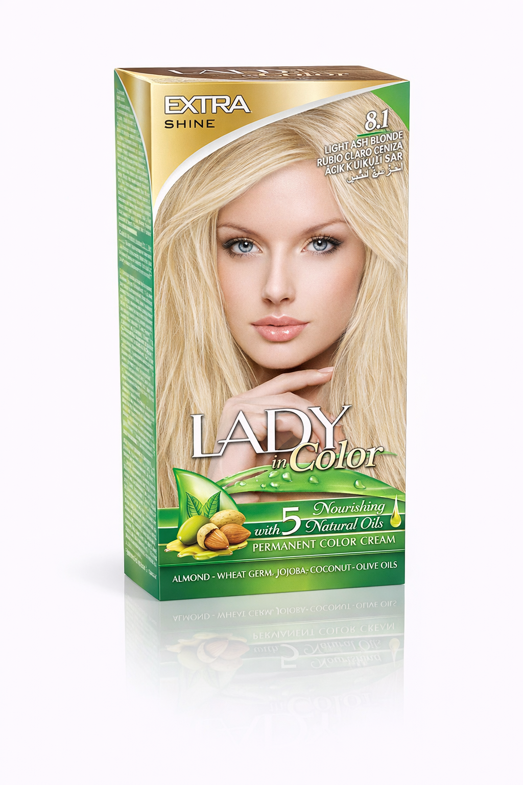 Lady in Color Light Ash Blonde 8.1