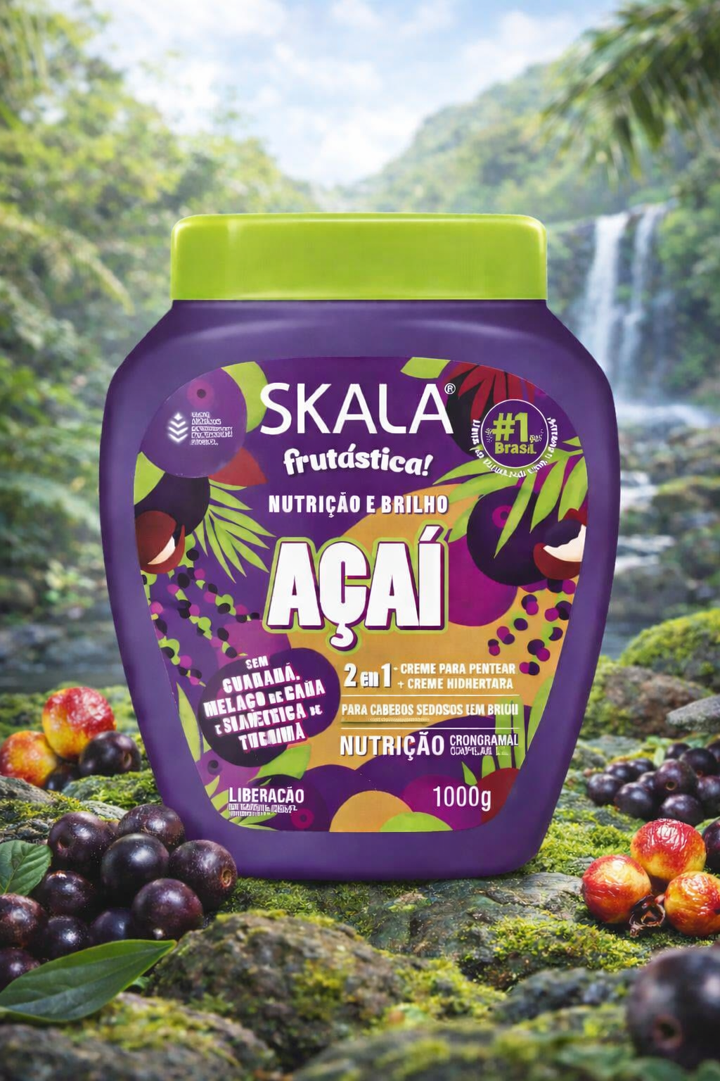 Skala Frutástica Açaí Crème Capillaire Hydratante Multifonction 1kg