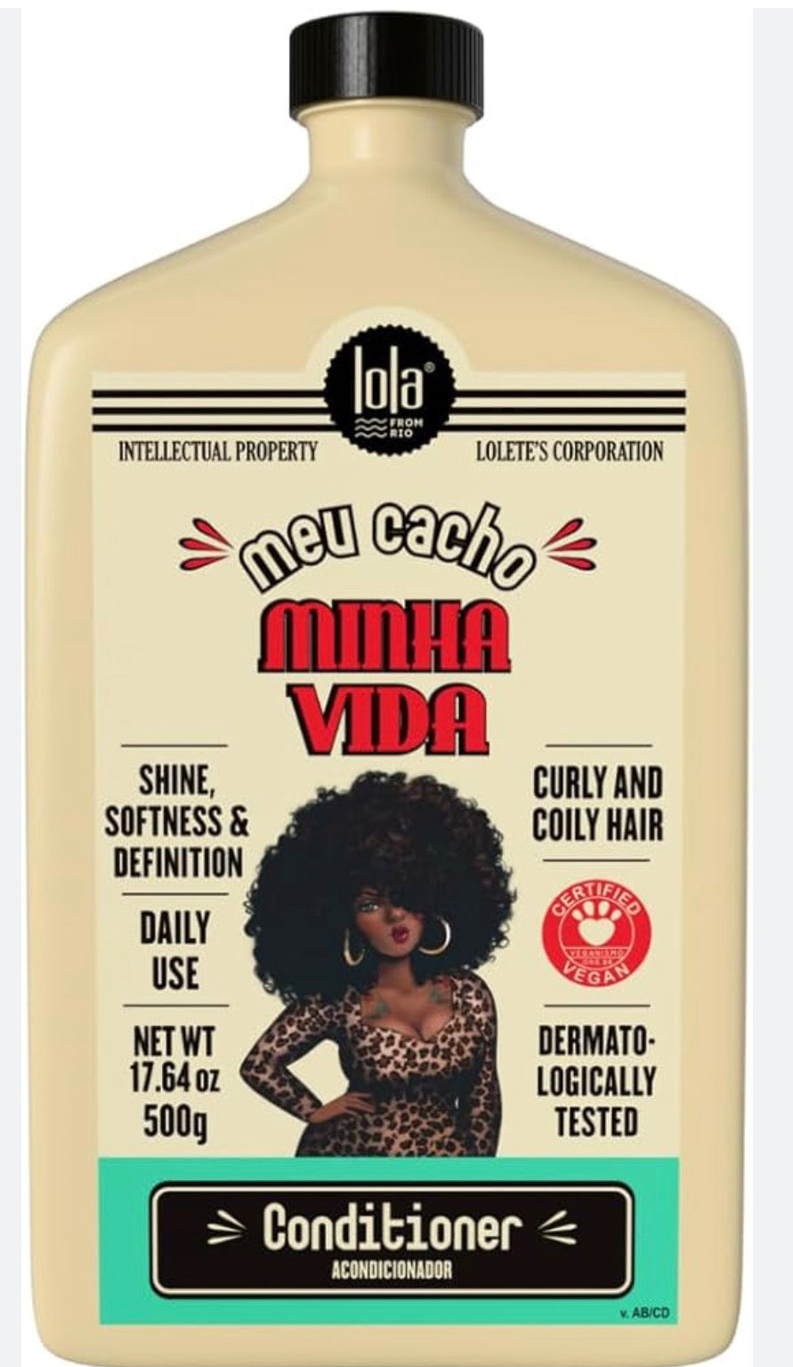 Lola Cosmetics – Meu Cacho Minha Vida Après-Shampoing Hydratant 500g