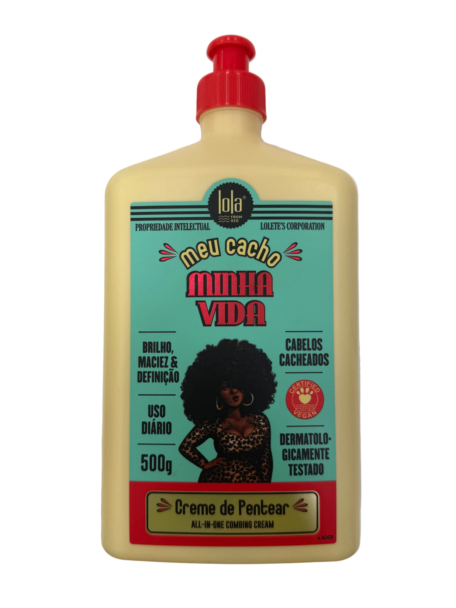 Lola Cosmetics – Meu Cacho Minha Vida Crème de Pentear Définition Boucles 500g