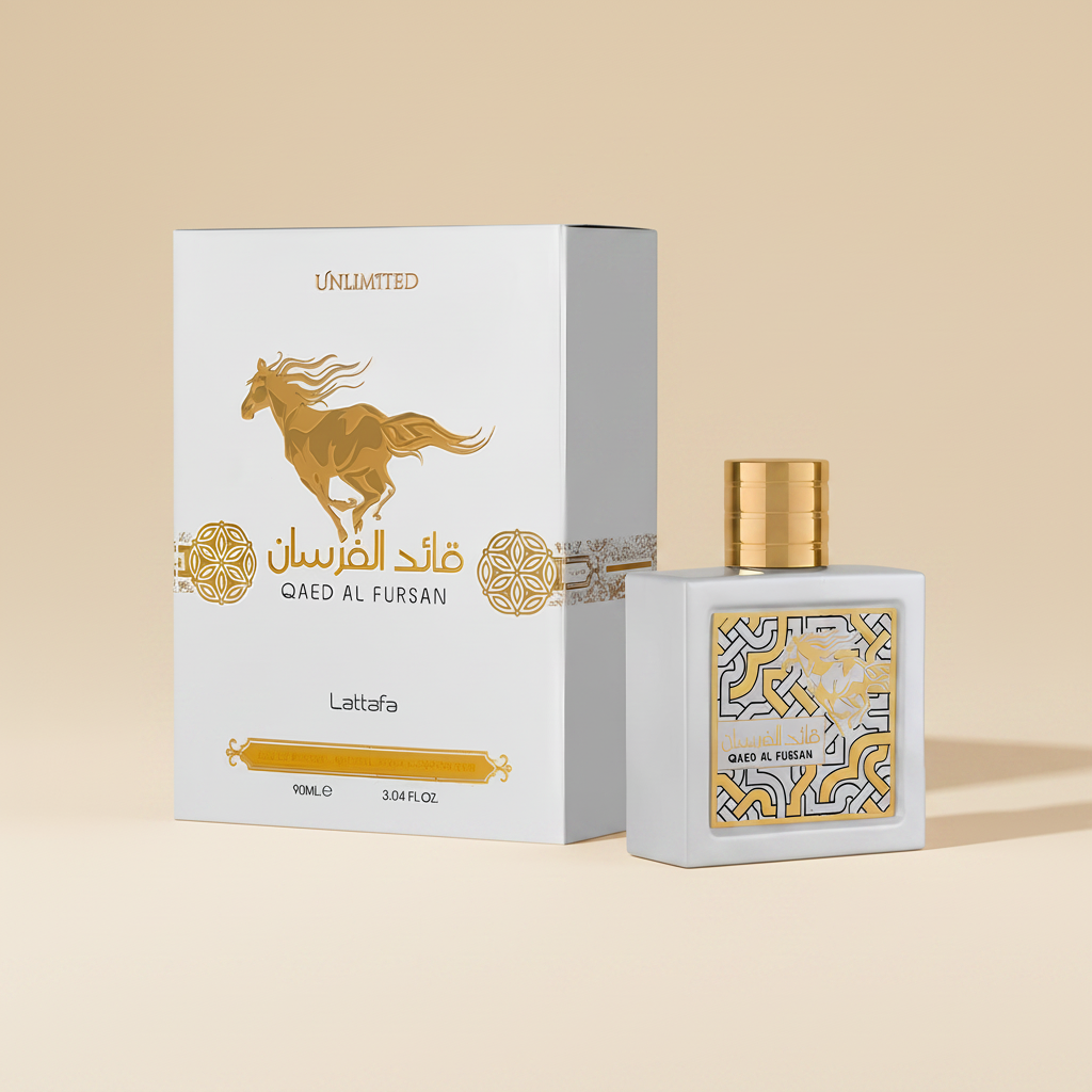 LATTAFA Qaed Al Fursan White Eau de Parfum- 90ml