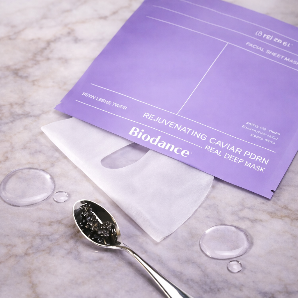 Biodance Rejuvenating Caviar PDRN Real Deep Mask – Masque Régénérant Éclat 34 g
