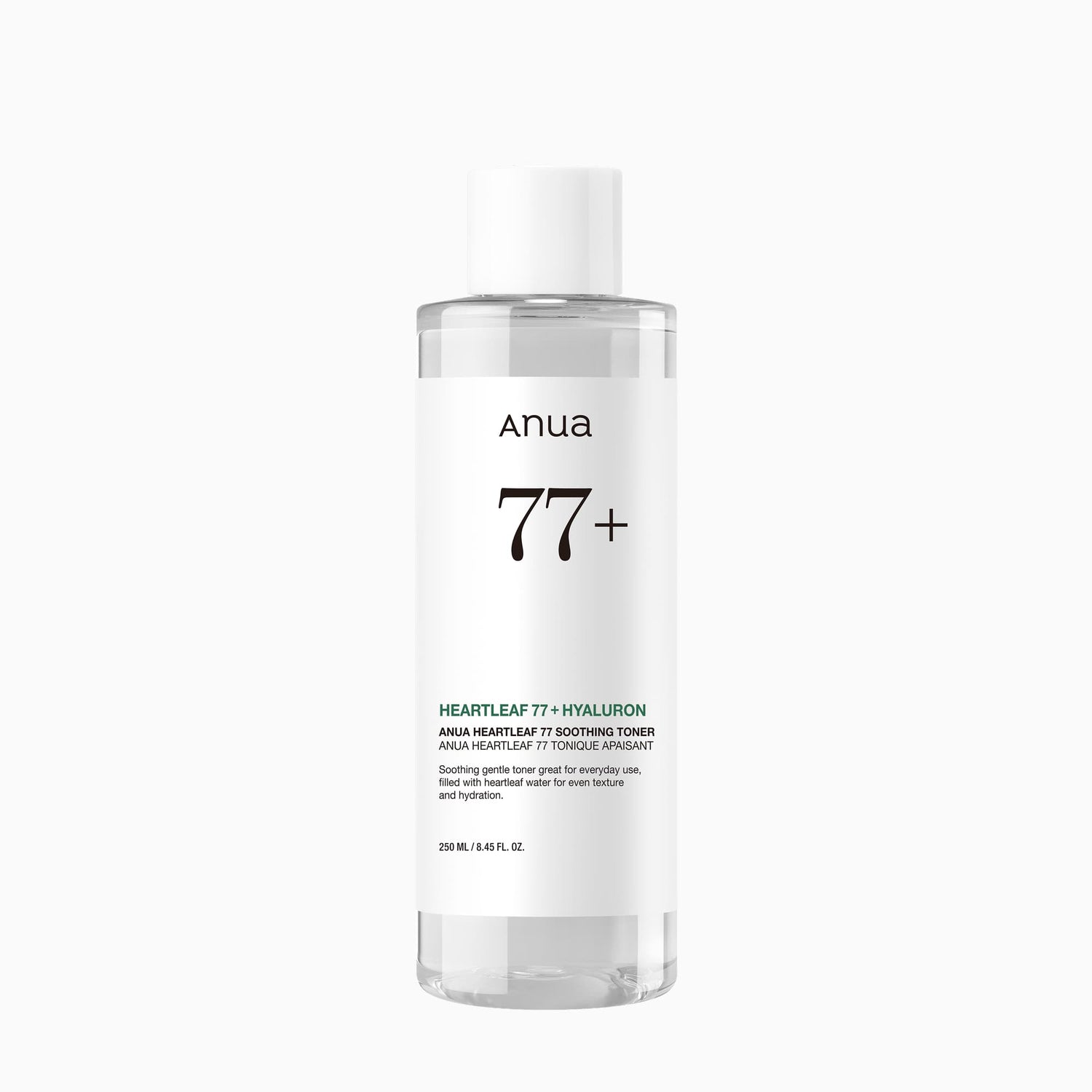 Anua – Heartleaf 77 + Hyaluron Soothing Toner — Hydrate et apaise instantanément