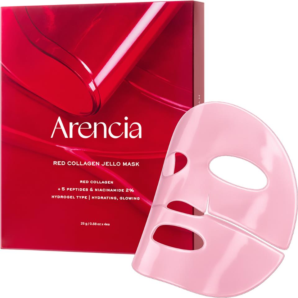 Arencia – Red Collagen Jello Mask — Masque gélatineux repulpant intense