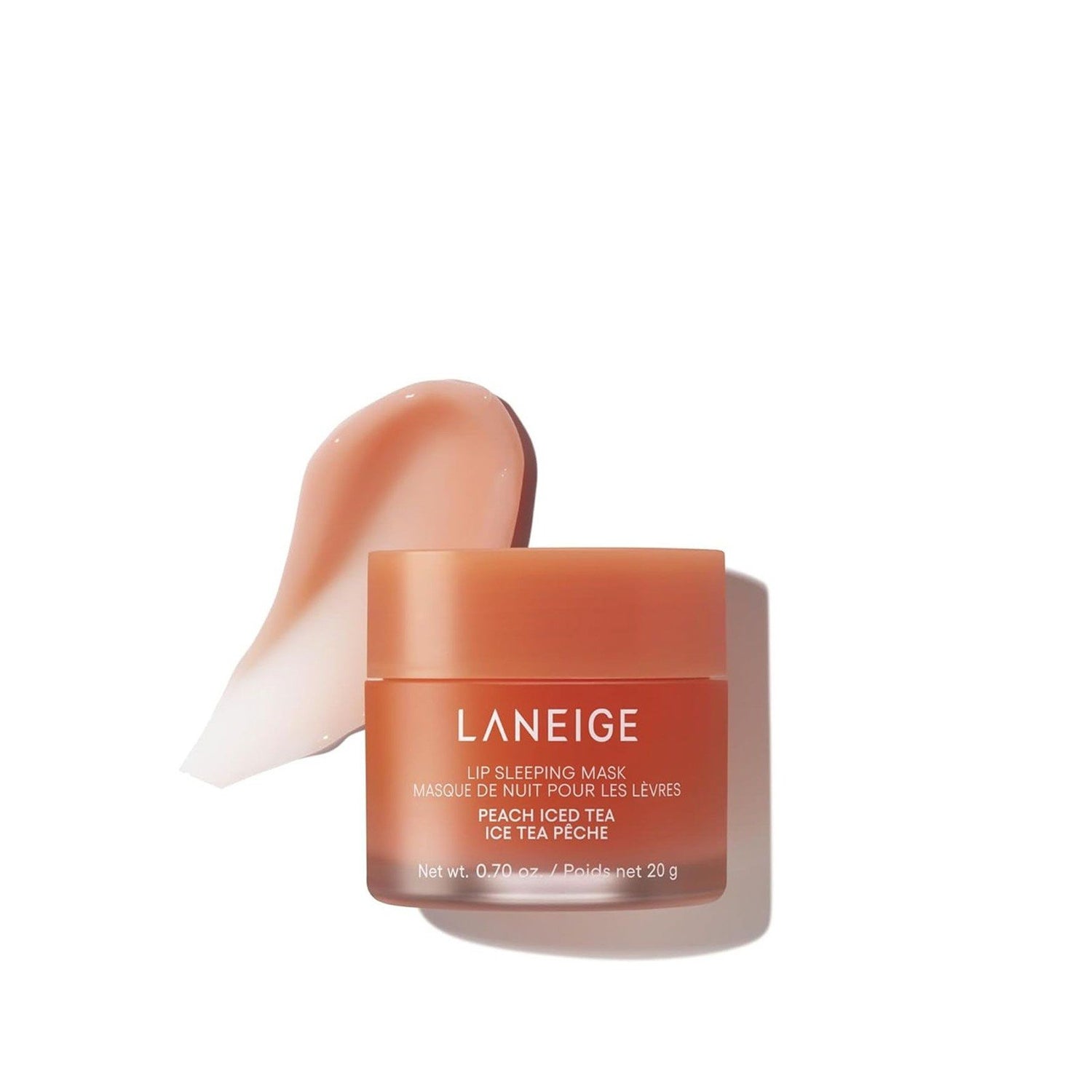 Laneige - Lip Sleeping Mask (Peach Iced Tea) 20g — Masque lèvres nuit réparateur