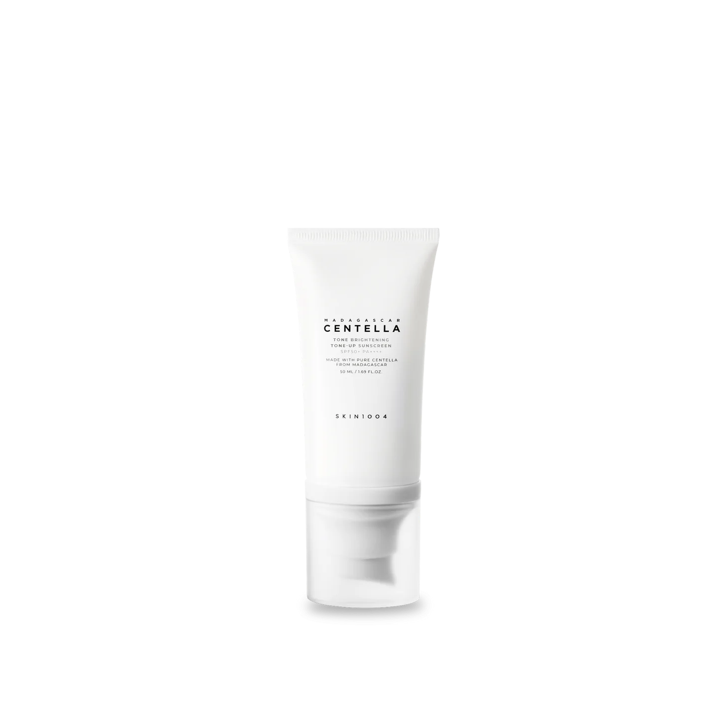 SKIN1004 - Tone Brightening Tone-up Sunscreen SPF50+ PA++++ 50ml — Éclat unifié et protection intense