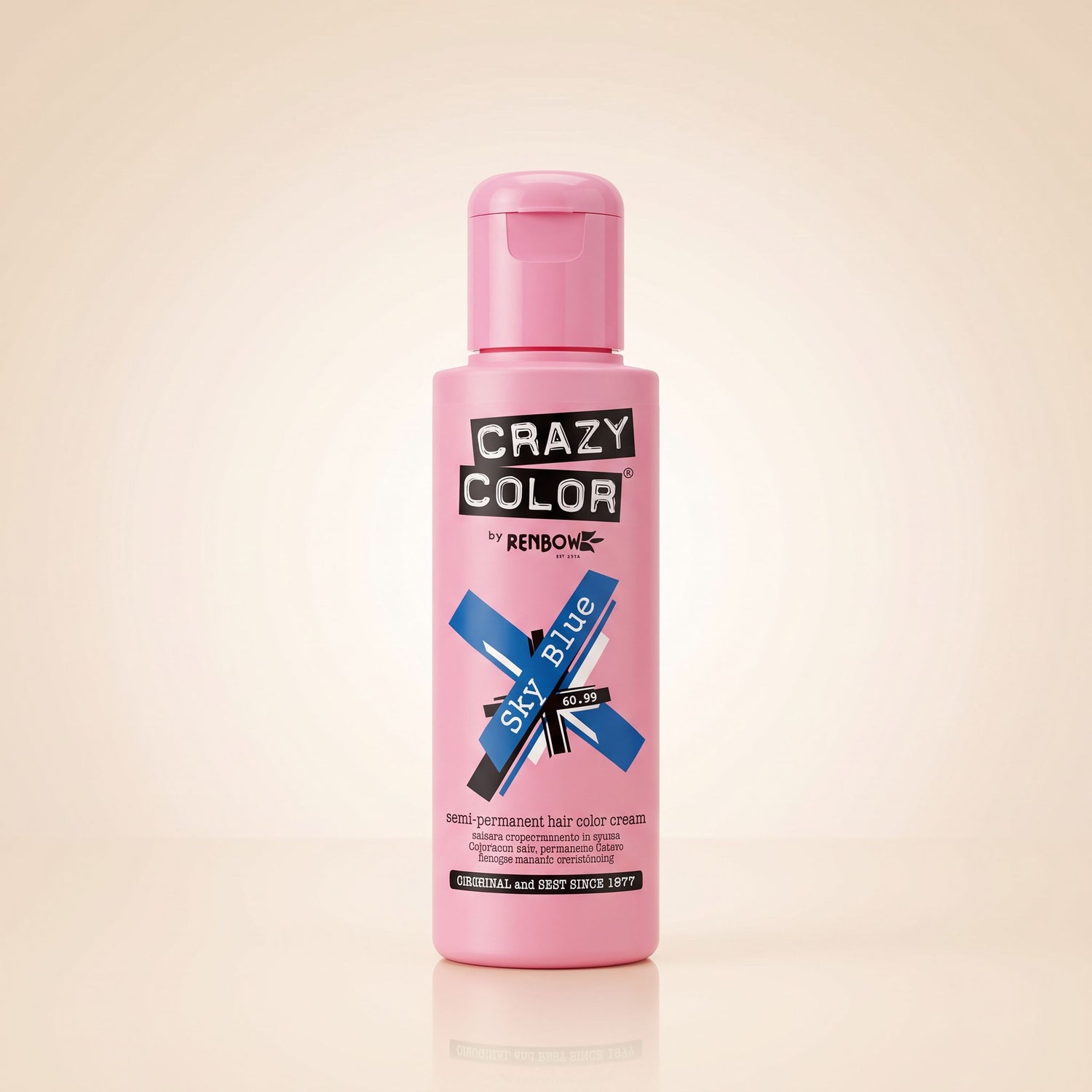 Crazy Color Sky Blue 100 ml - hero