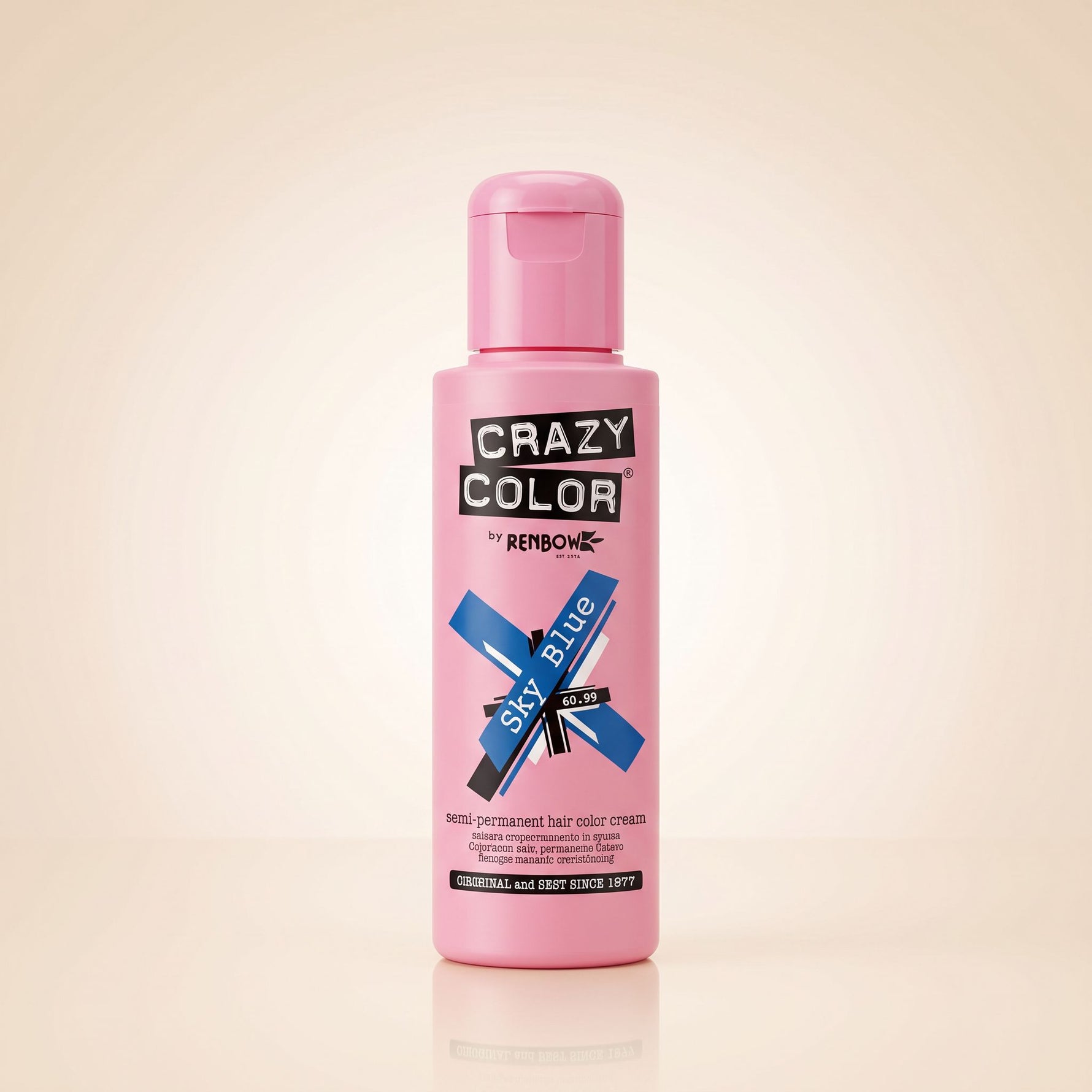 Crazy Color Sky Blue 100 ml - hero