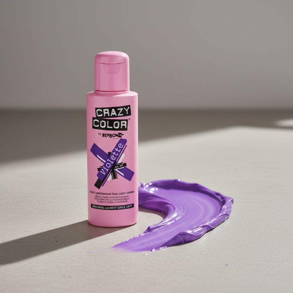 Crazy Color Violette 100 ml - texture