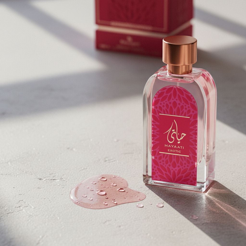 Hayaati Exotic Eau de Parfum - 100ml BY ARD AL ZAAFARAN - texture