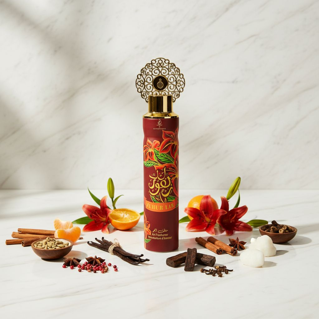 ARABIYAT Zuhur Lak Air Freshener - 300ml - ingredients