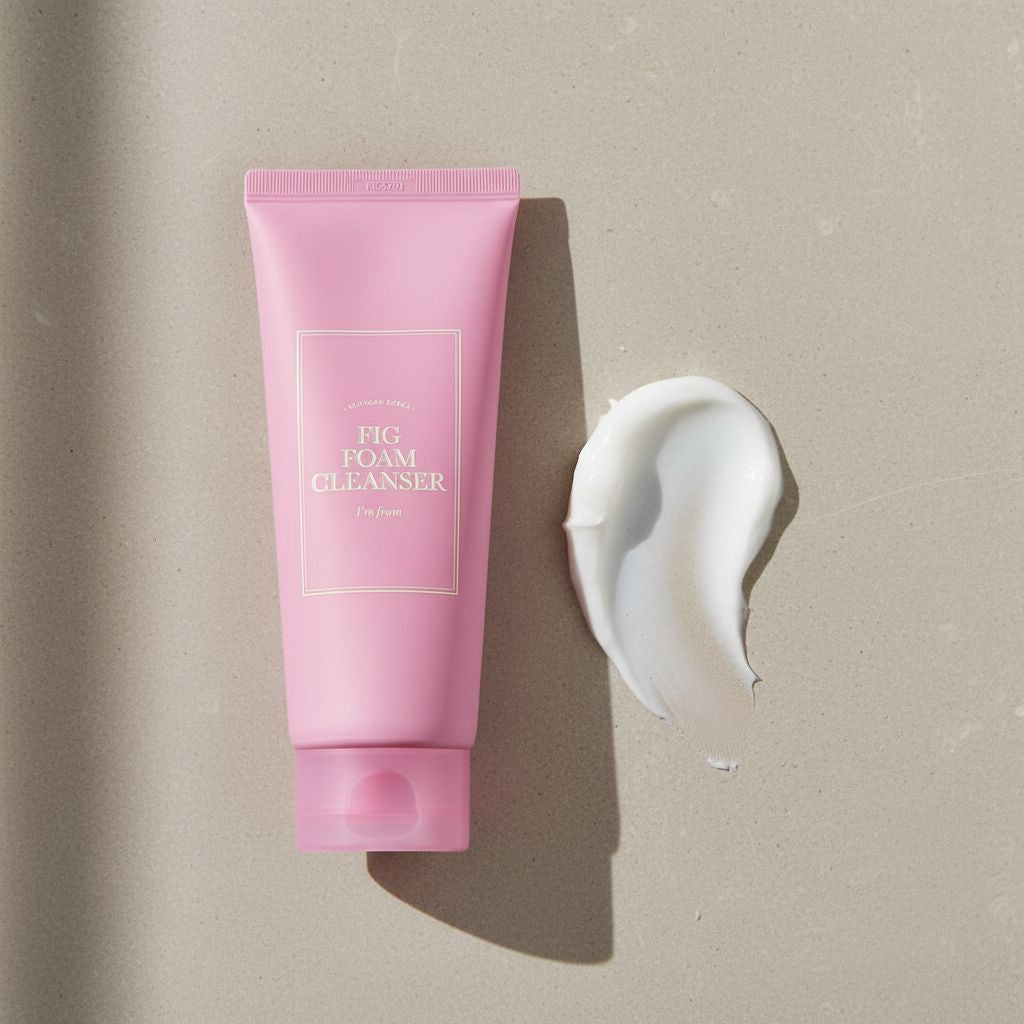 [IM From] (Renew) Fig Foam Cleanser 150ml — Mousse nettoyante douce régénérante - texture