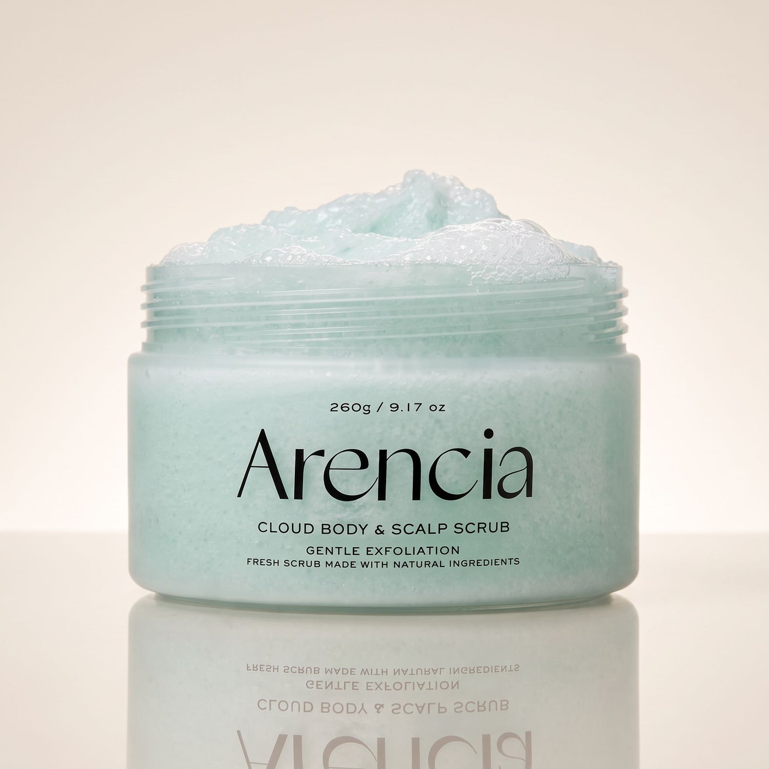 [ARENCIA] FRESH CLOUD SCRUB FRENCH MINT & LILY 260G - hero