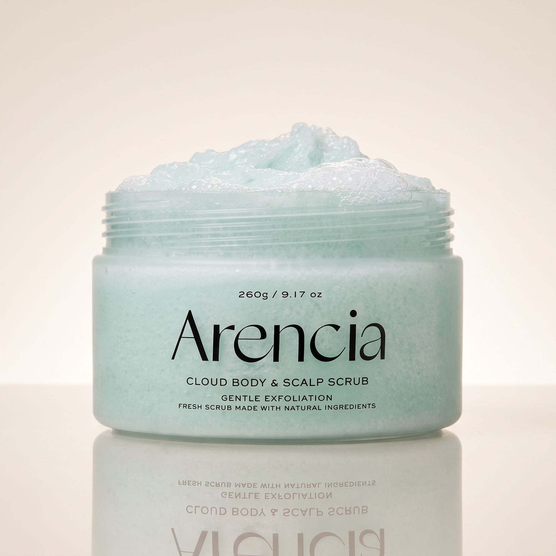 [ARENCIA] FRESH CLOUD SCRUB FRENCH MINT & LILY 260G - hero