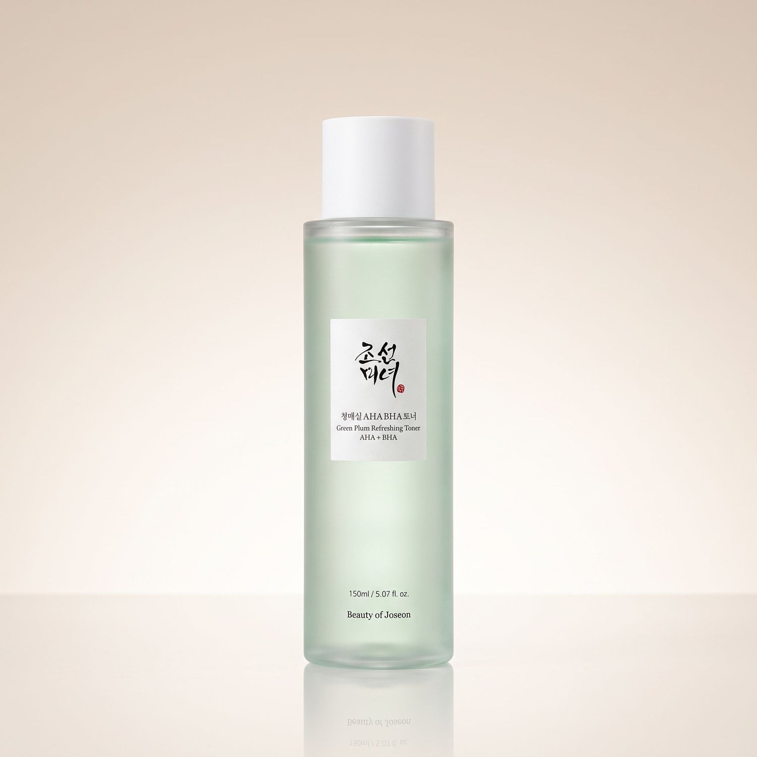 Beauty of Joseon Green Plum Refreshing Toner – AHA + BHA Tonique Exfoliant 150 ml - hero