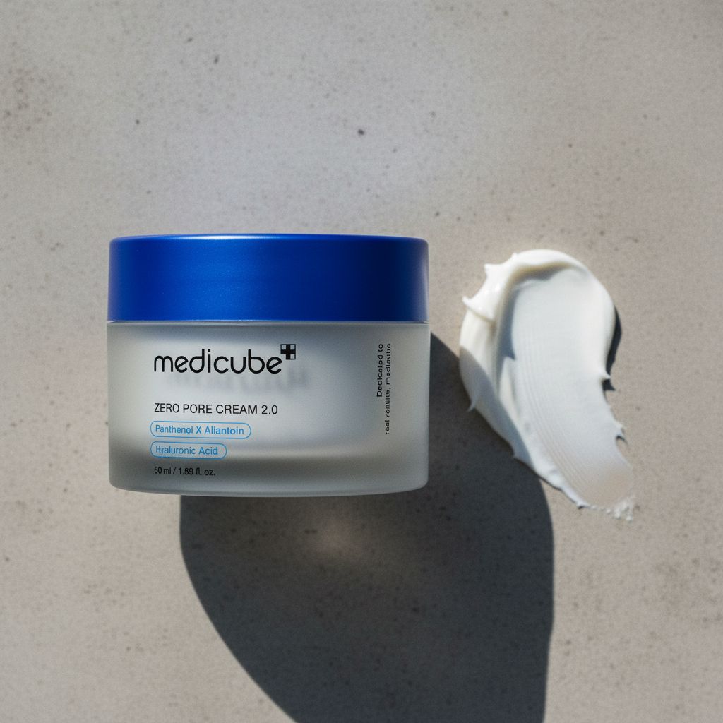 Medicube [EUP] ZERO PORE CREAM 2.0 50ml — Pores affinés, peau lissée - texture