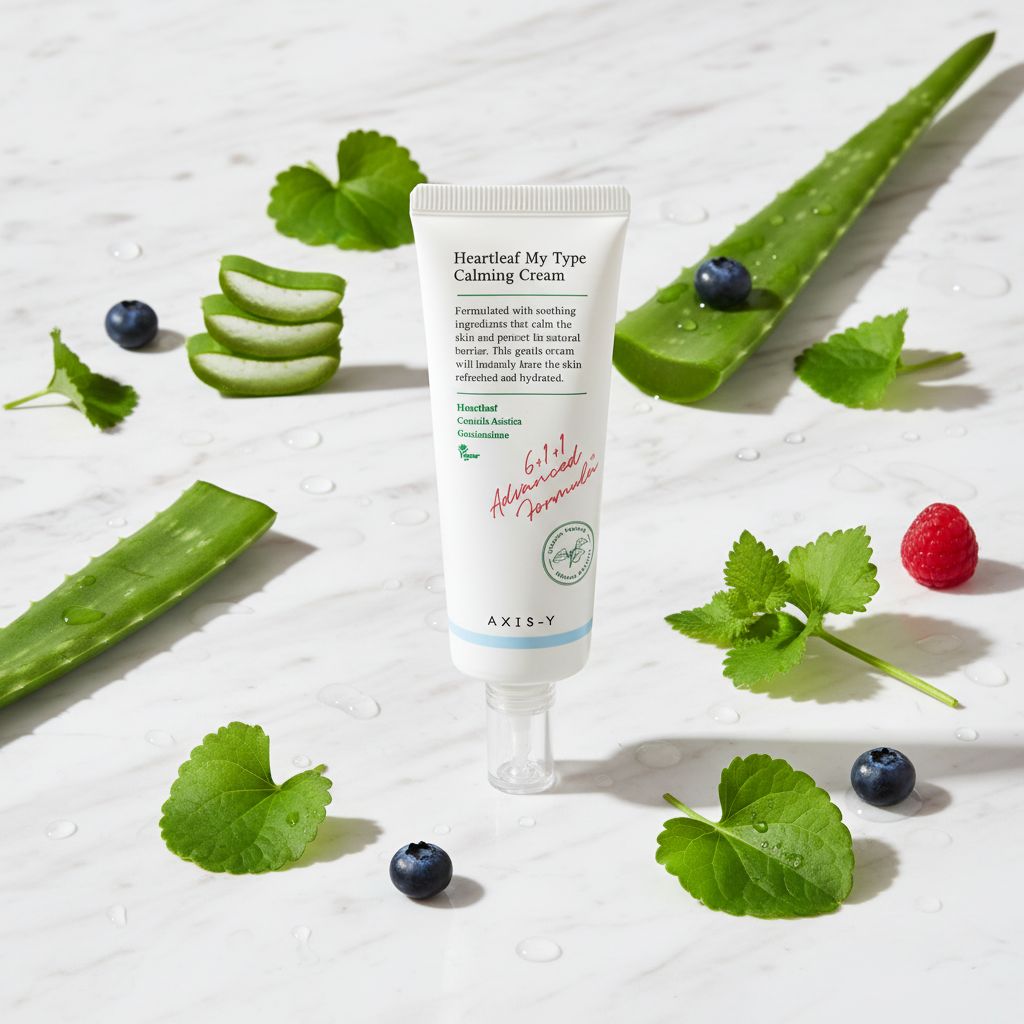 [AXIS-Y] HEARTLEAF MY TYPE CALMING CREAM 60ML - ingredients