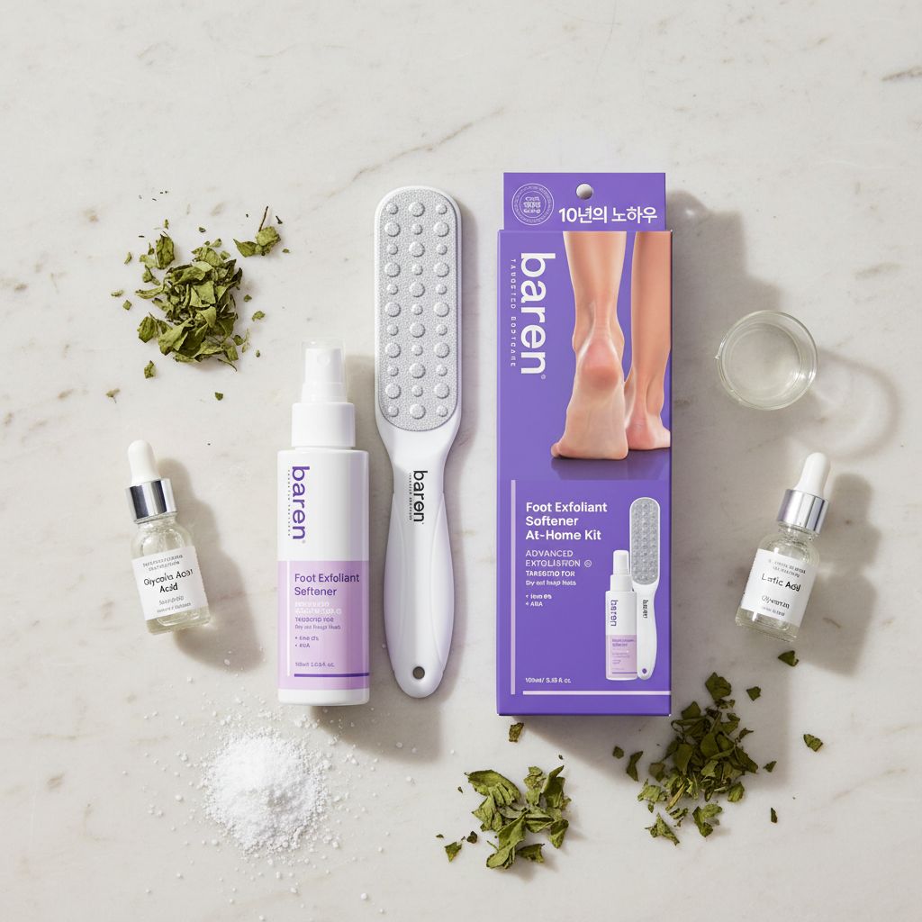 Baren – Callus Remover Peeling Foot Spray – 100ml - ingredients