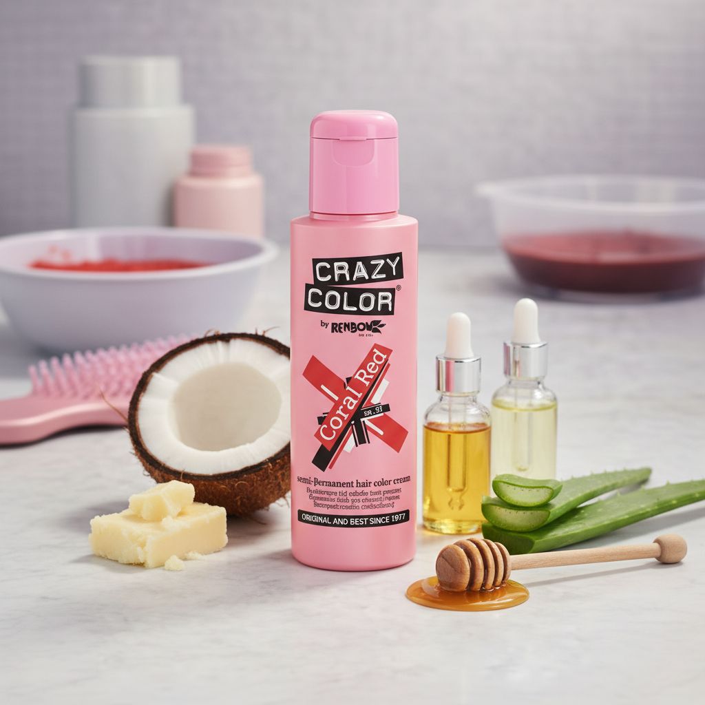 Crazy Color Coral Red 100 ml - ingredients