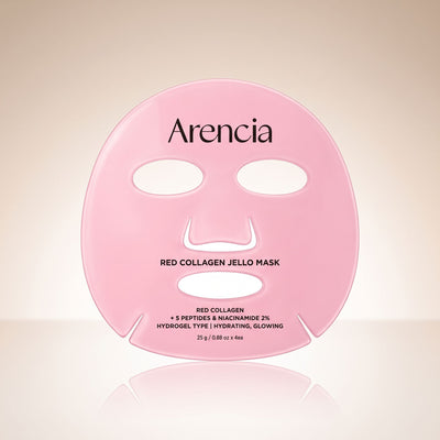 Arencia – Red Collagen Jello Mask — Masque gélatineux repulpant intense