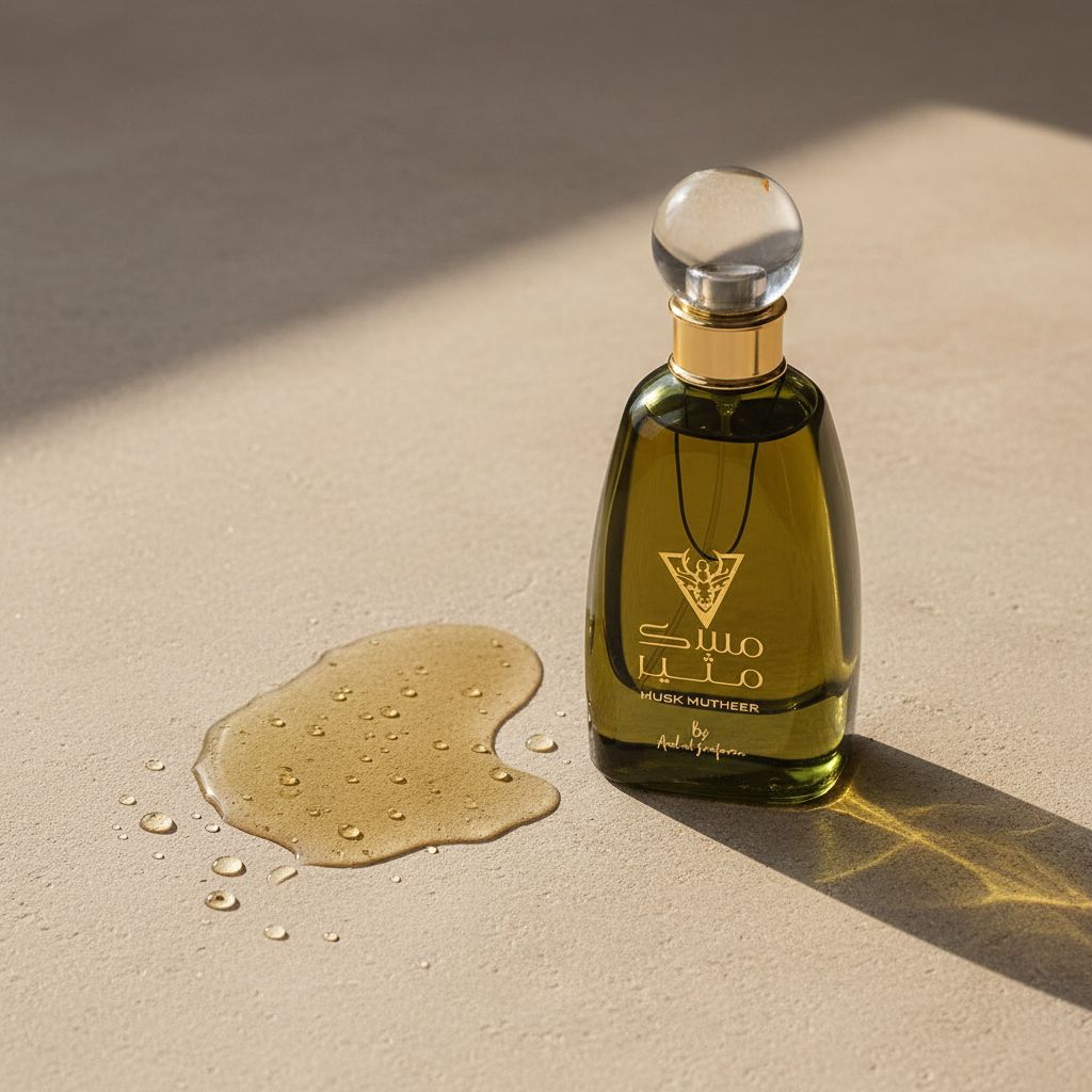 Musk Mutheer Eau de Parfum - 100ml BY ARD AL ZAAFARAN - texture