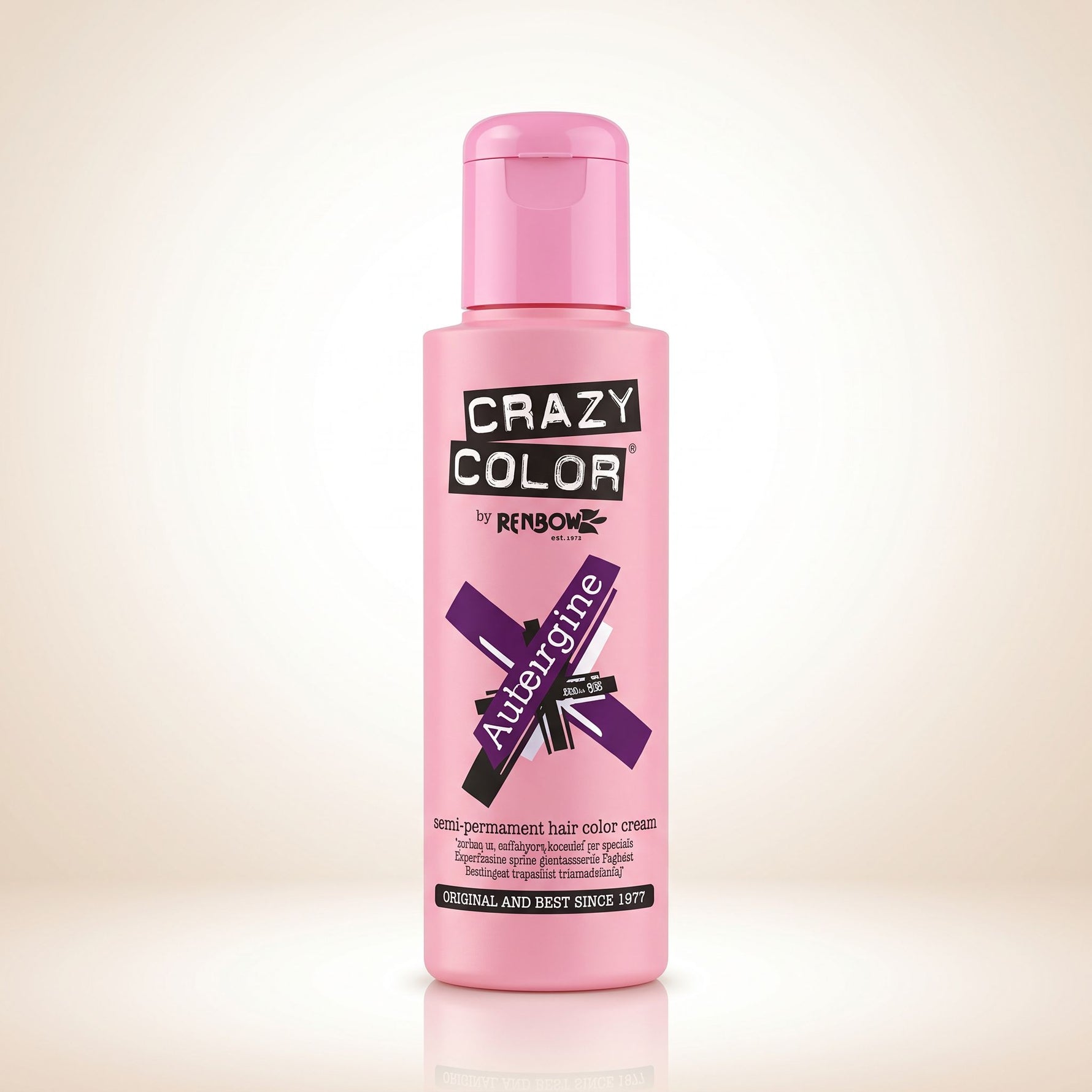 Crazy Color Aubergine 100 ml - hero