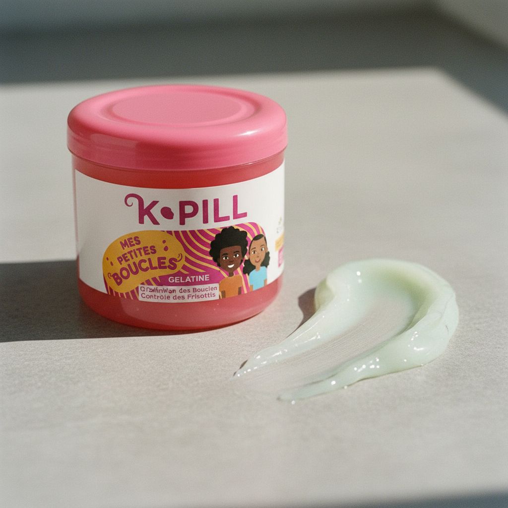 K PILL – Mes Petites Boucles Gel Définition & Fixation 500g (Gélatine) - texture