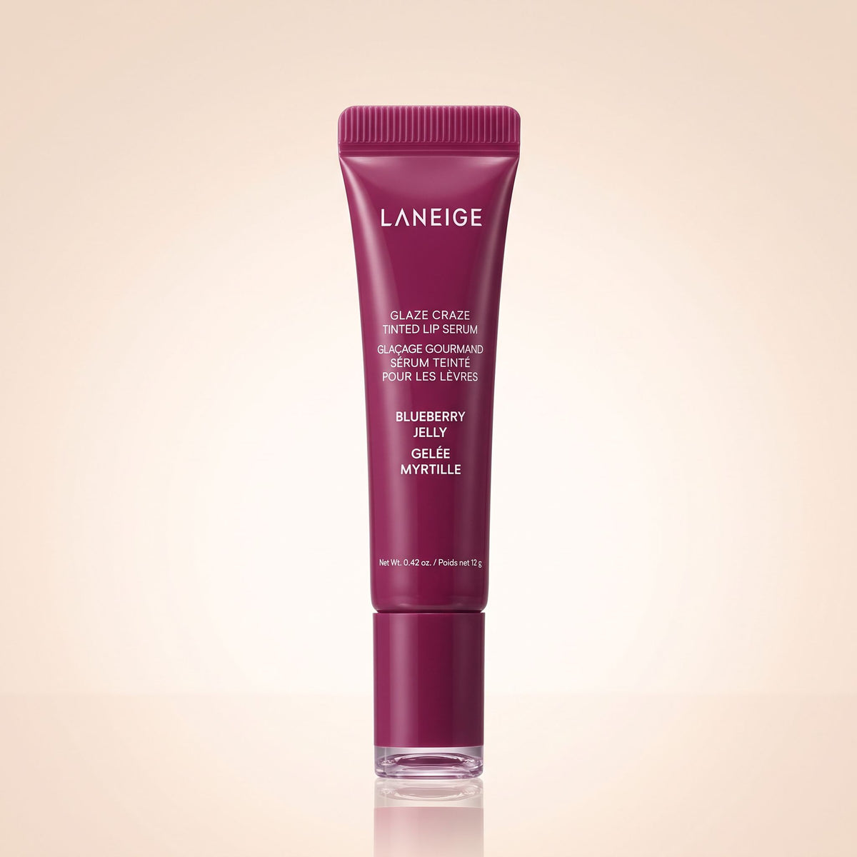 LANEIGE – Glaze Craze Tinted Lip Serum (Blueberry Jelly), 12g - hero