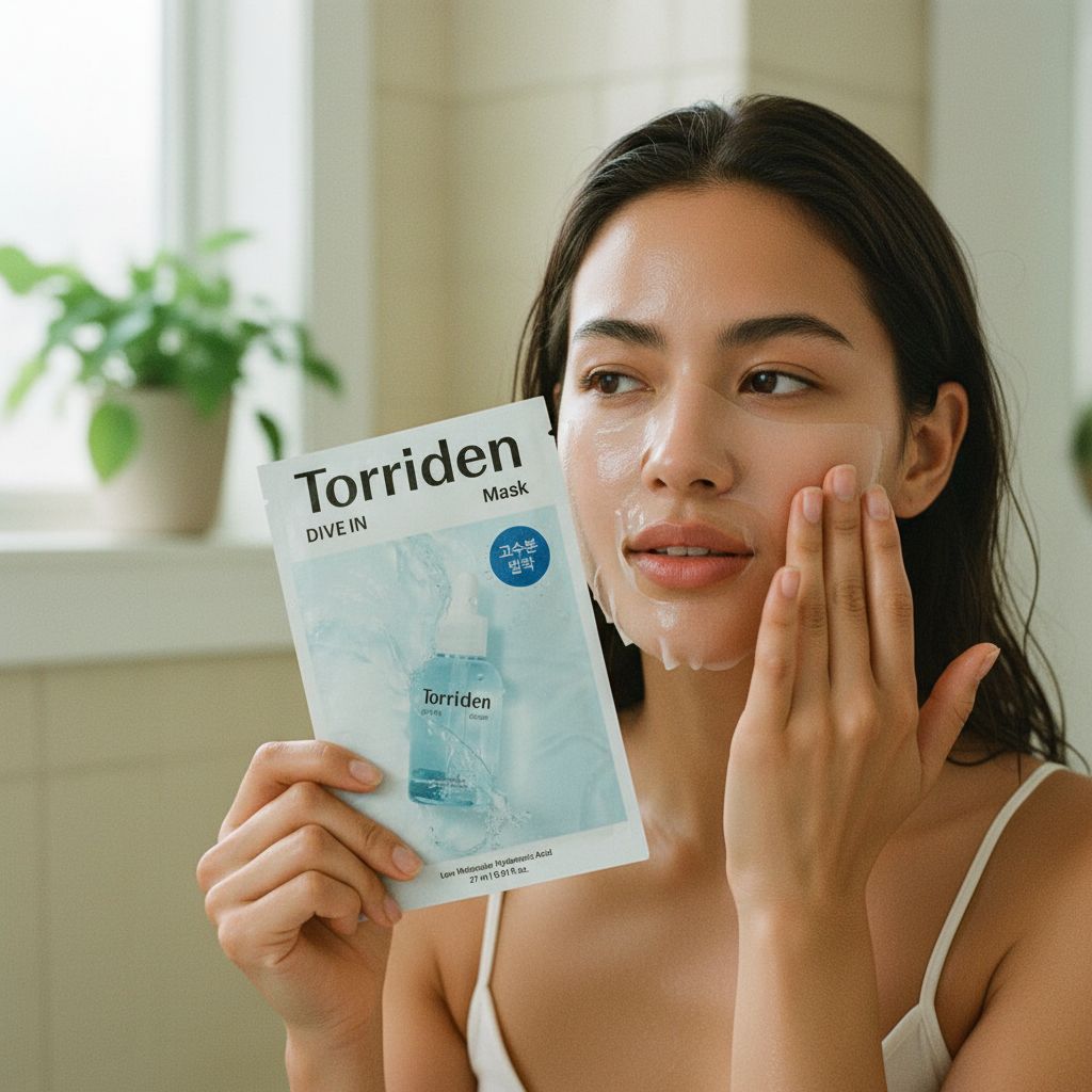 Torriden – Dive-in Low Molecular Hyaluronic Acid Mask Pack — Hydratation intense et profonde - lifestyle